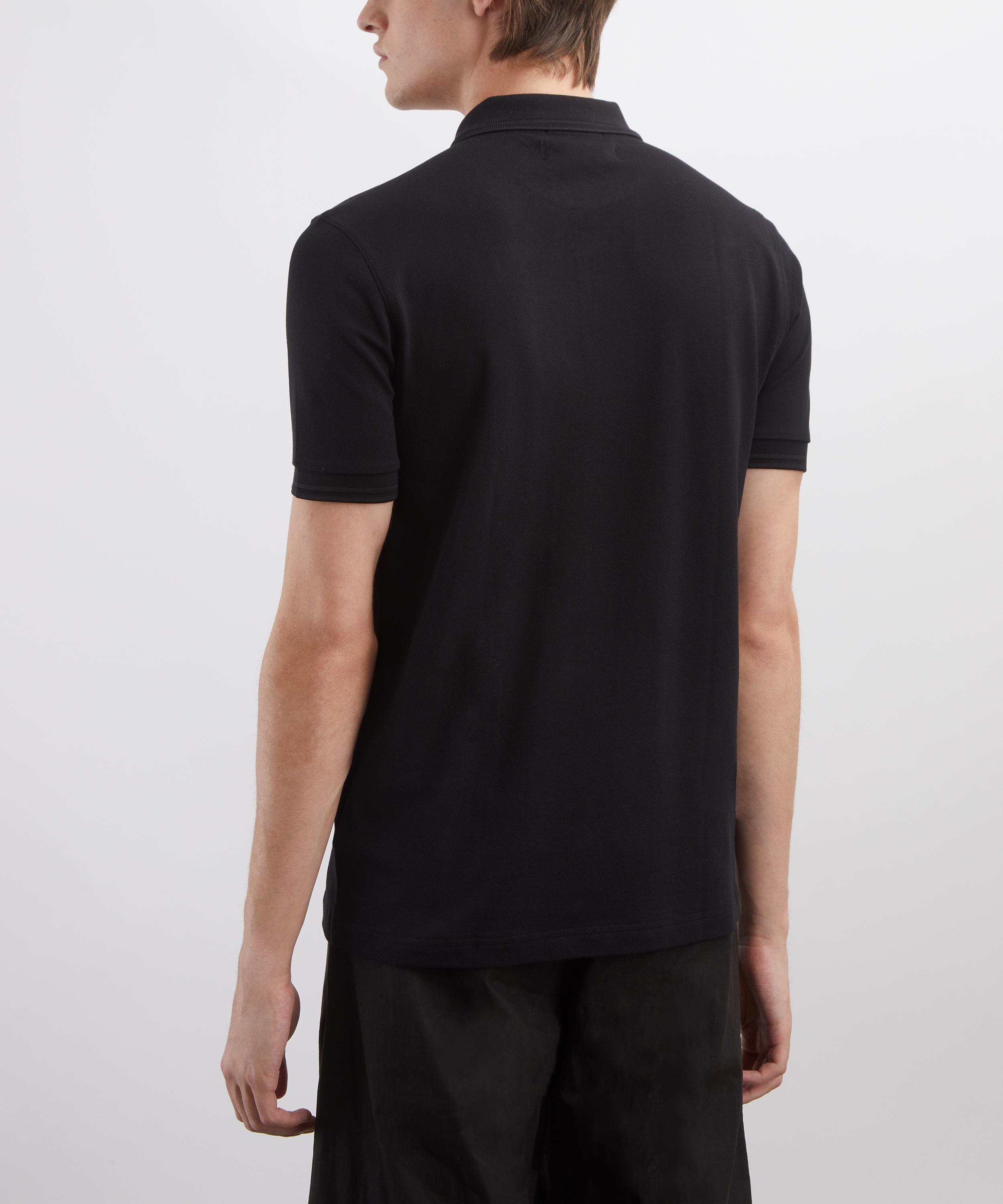 Comme des Gar&ccedil;ons Shirt - x Fred Perry Green Fluorescent Embroidery Polo Shirt image number 3