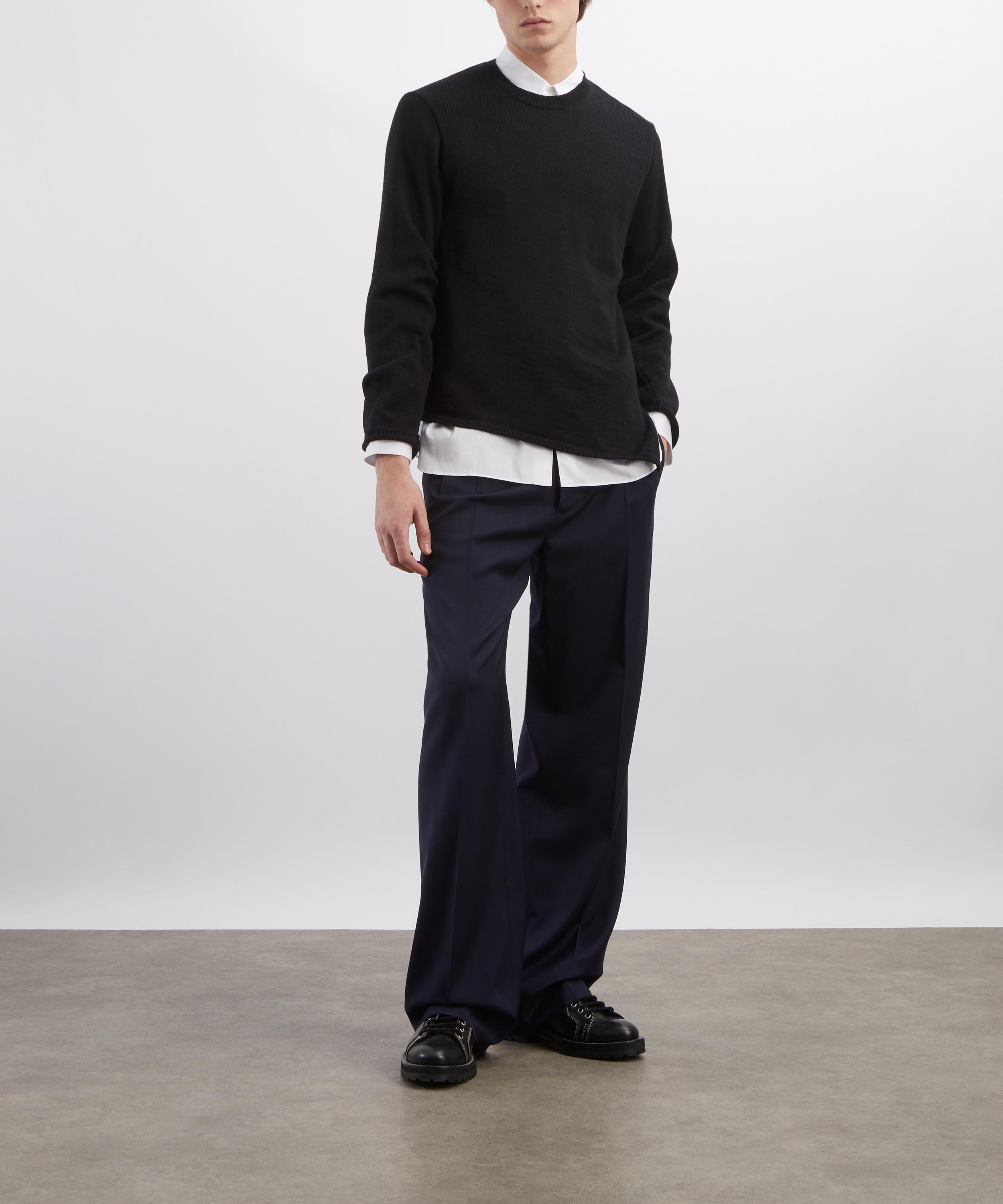Comme des Gar&ccedil;ons Shirt - Knitted Asymmetric Jumper image number 1