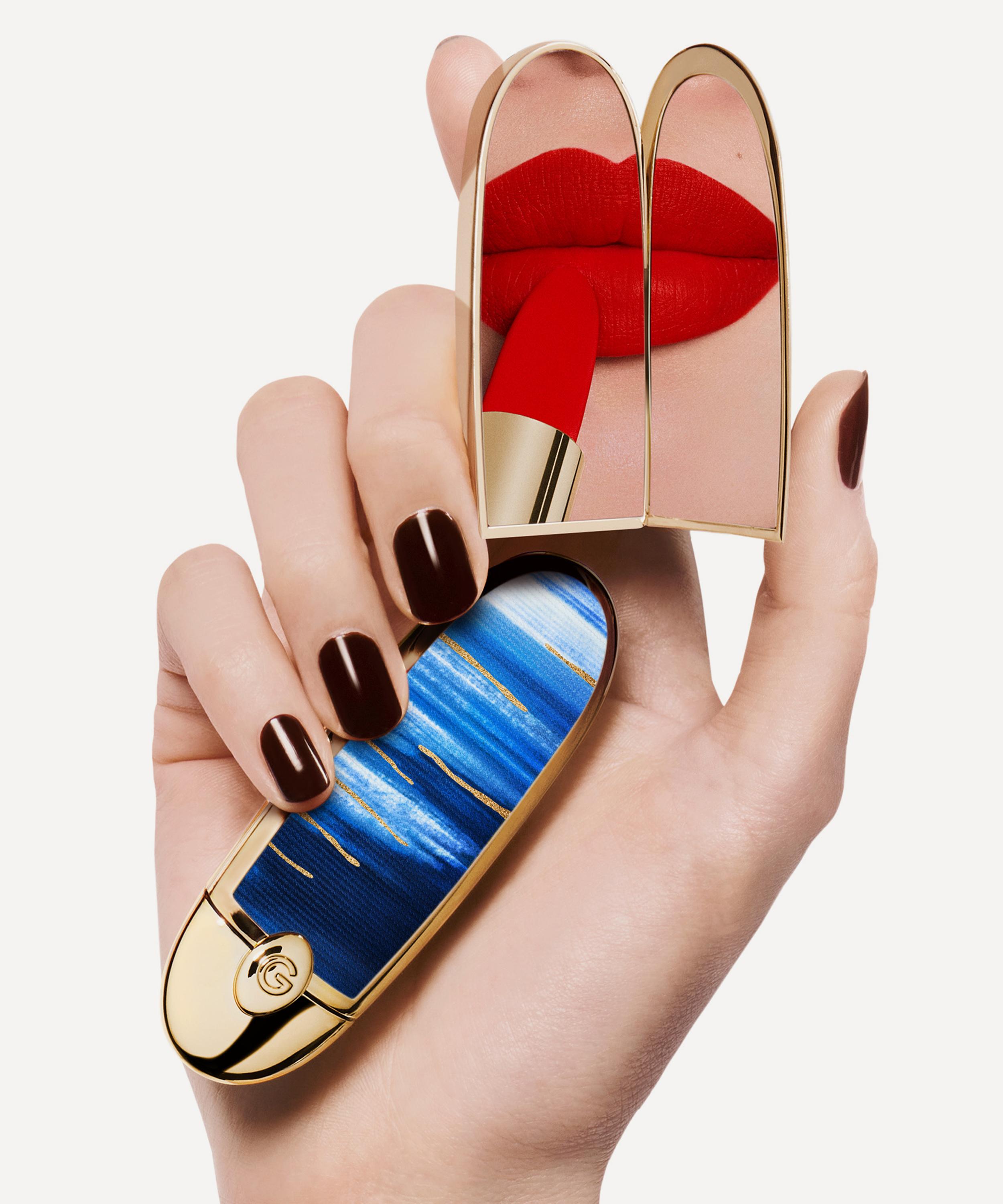 Guerlain - Rouge G L'Heure Bleue Refillable Lipstick Jewel Case in Bleu R&ecirc;verie image number 4