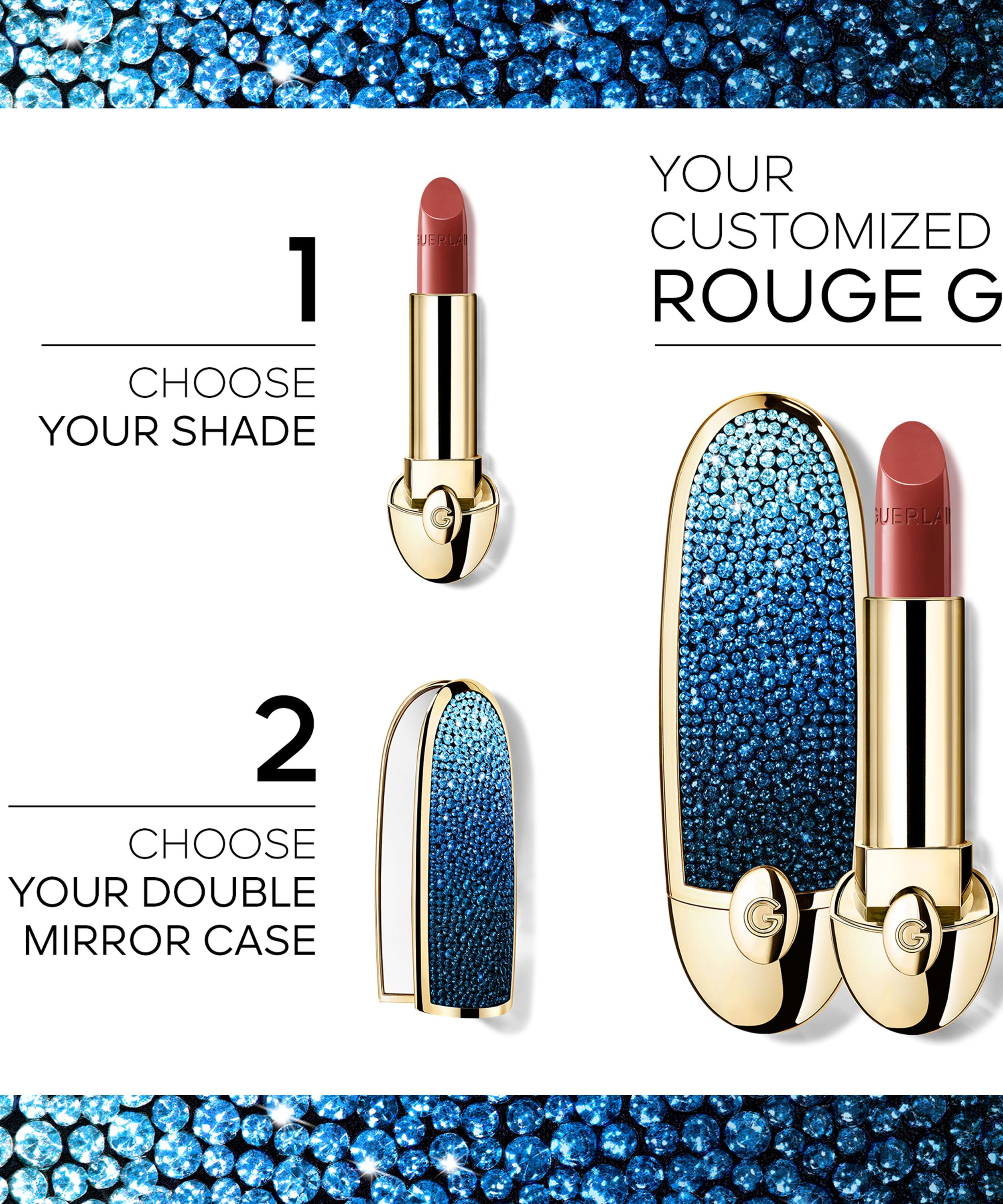 Guerlain - Rouge G L'Heure Bleue Refillable Lipstick Jewel Case in Bleu Iconique image number 2