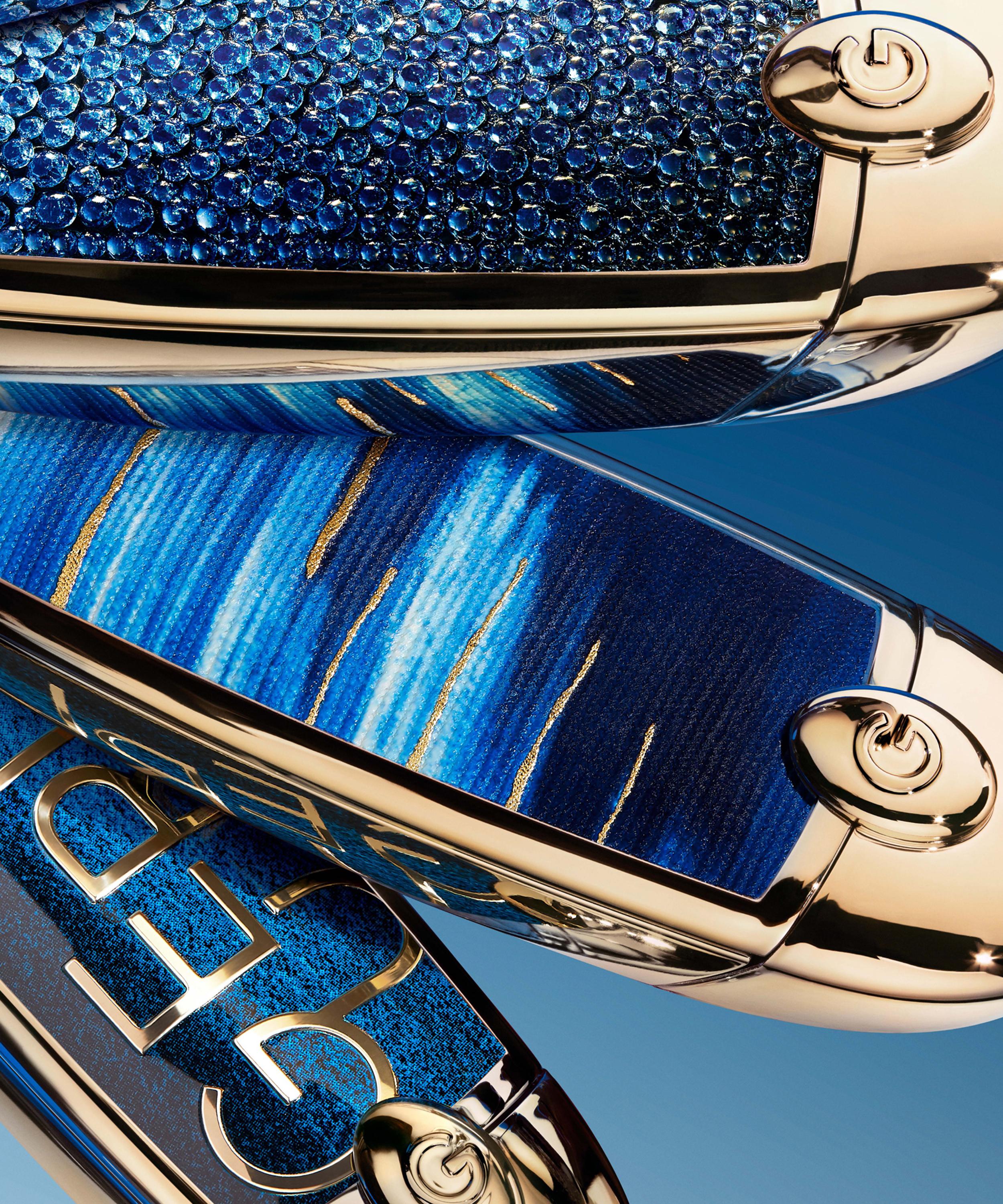Guerlain - Rouge G L'Heure Bleue Refillable Lipstick Jewel Case in Bleu Iconique image number 3