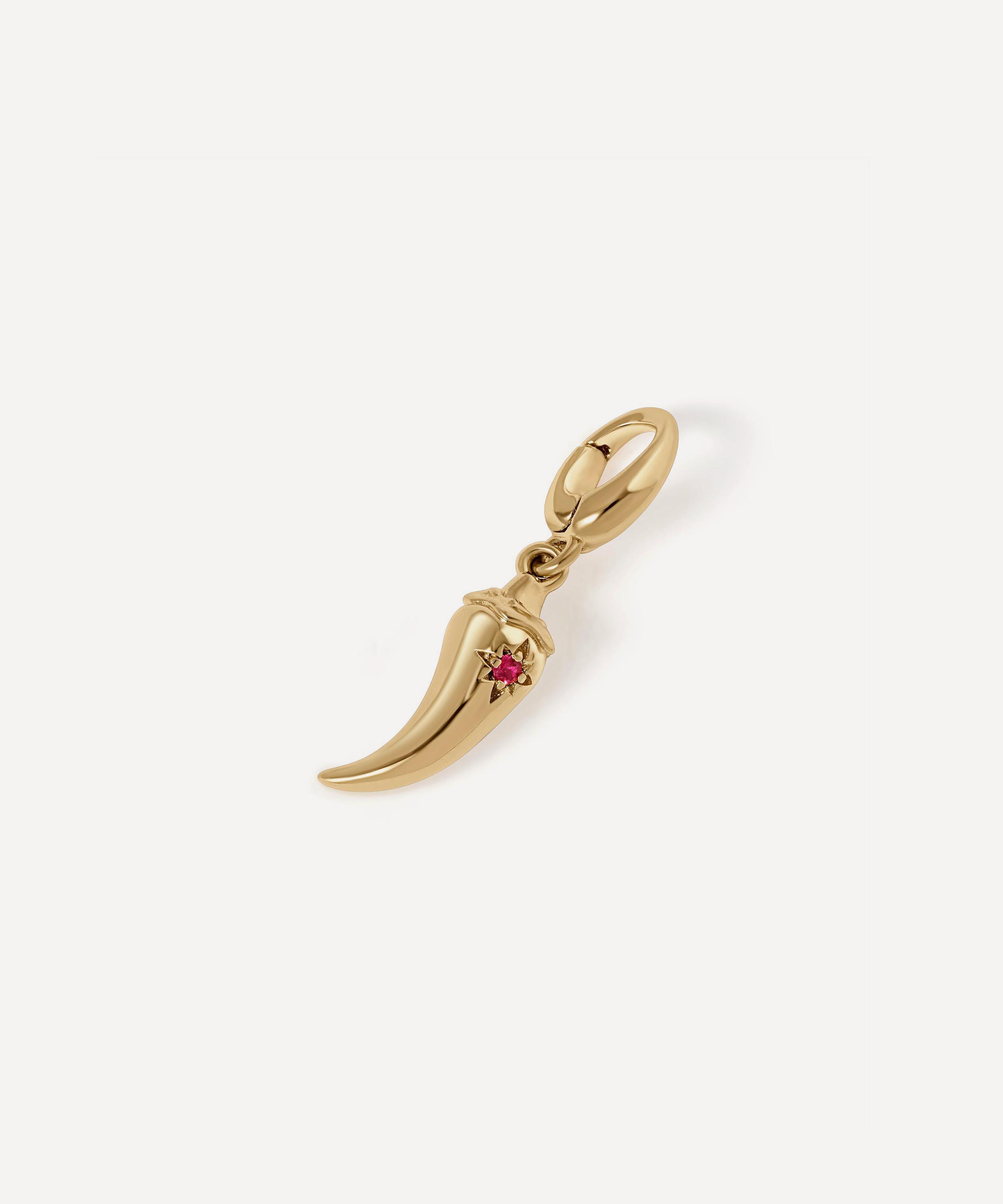 Astley Clarke - 18ct Gold-Plated Chilli Charm image number 0