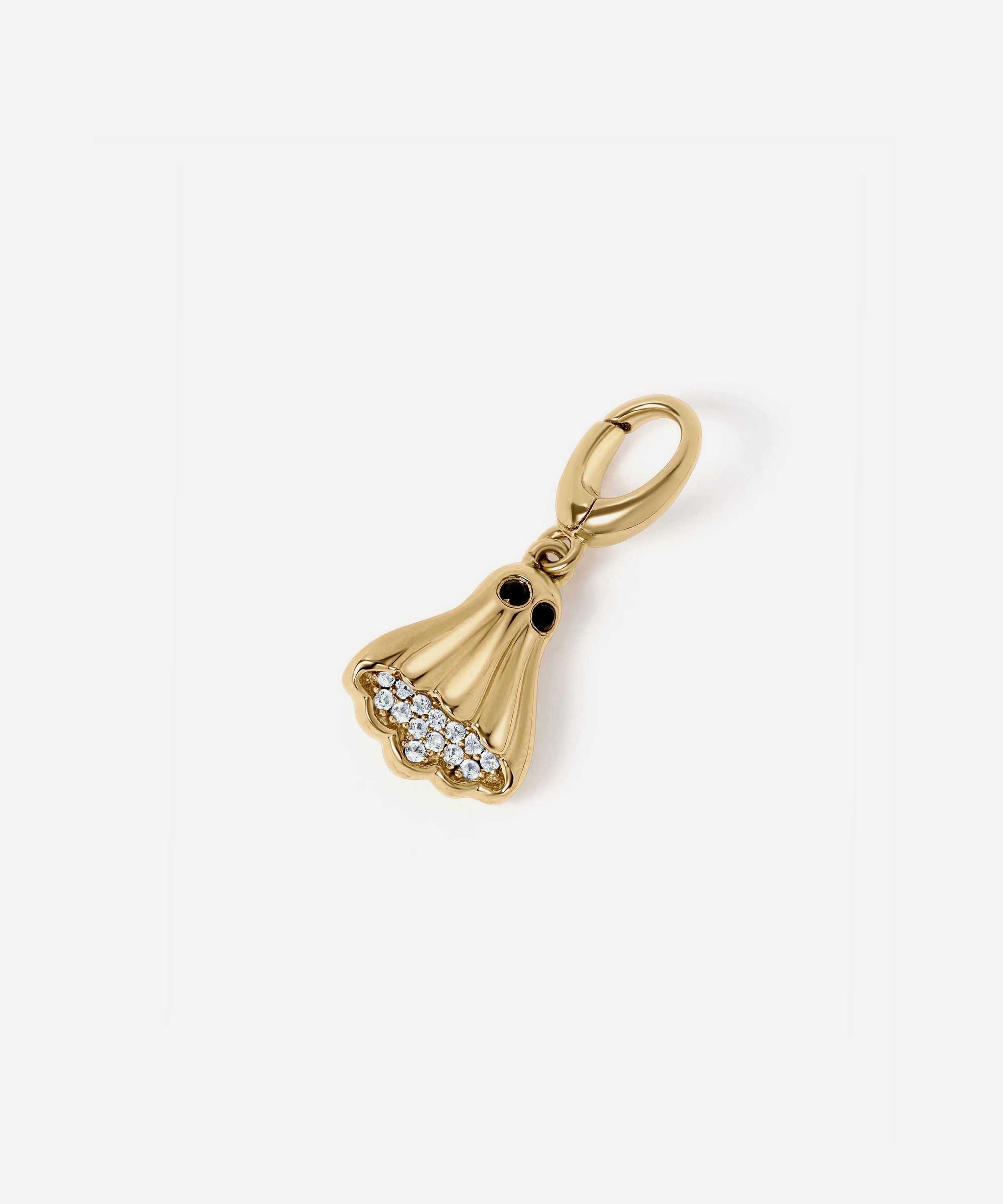 Astley Clarke - 18ct Gold-Plated Ghost Charm image number 0