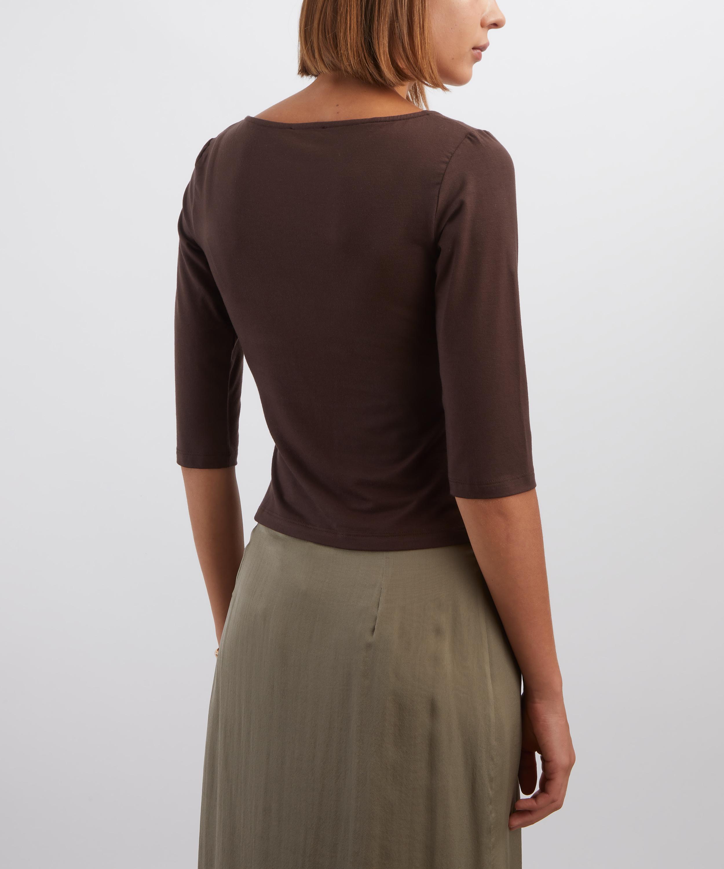 Reformation - Aylani V-Neck Knit Top image number 3
