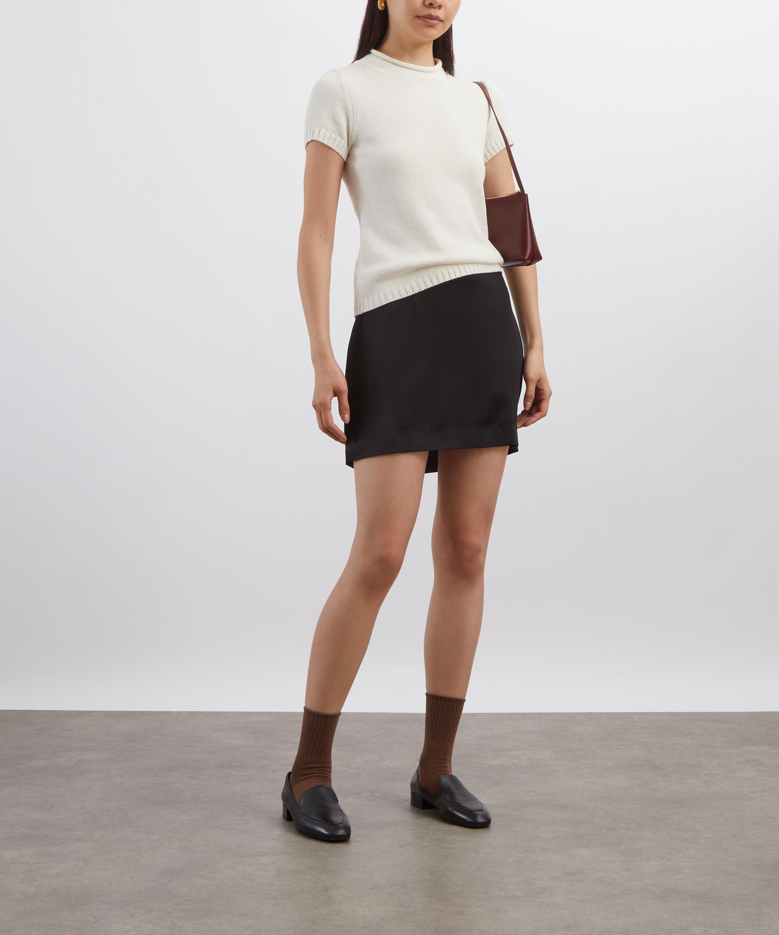 Reformation - Alexa Satin Mini Skirt image number 1