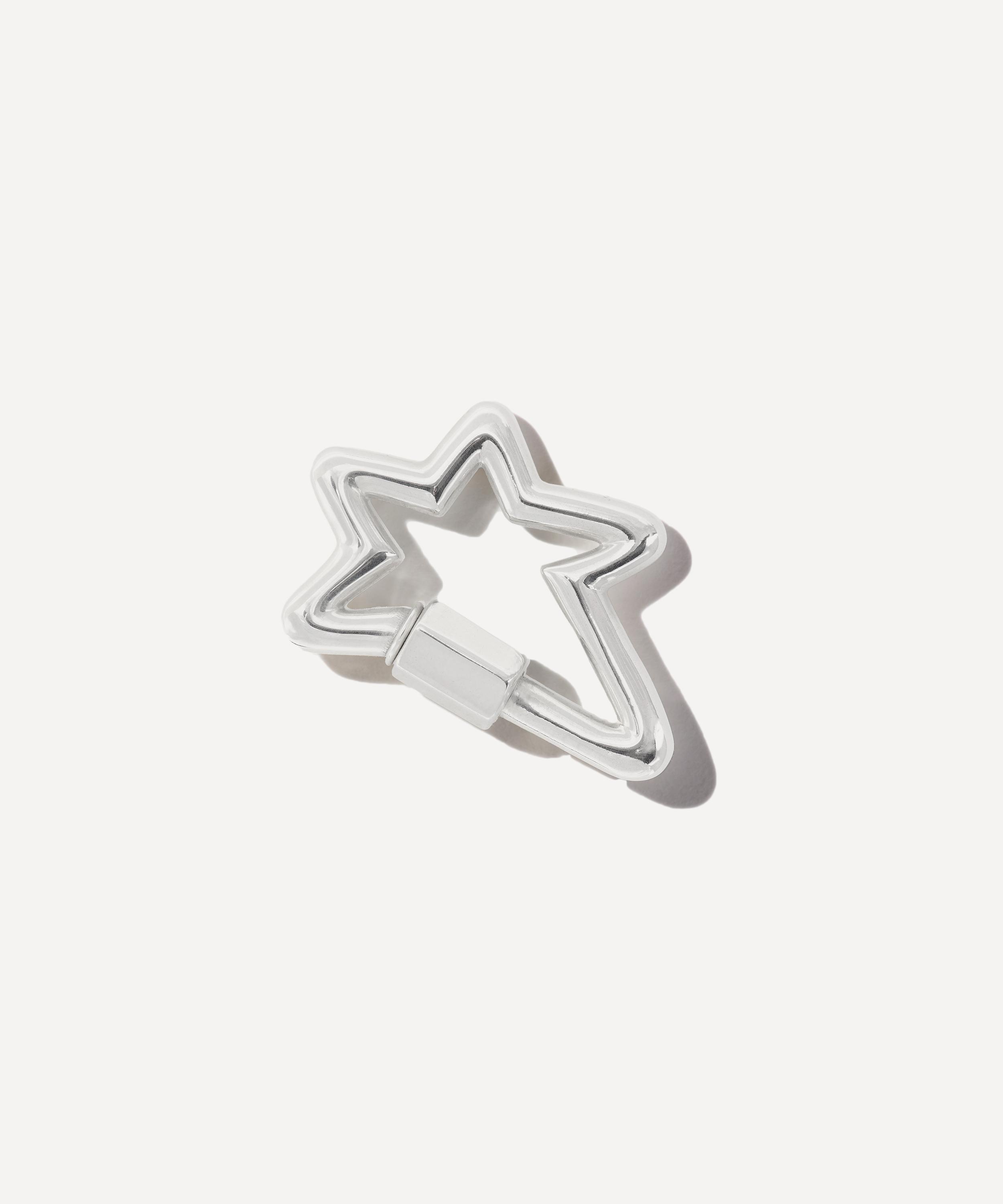 Marla Aaron - Sterling Silver Chubby Starlock Clasp image number 0
