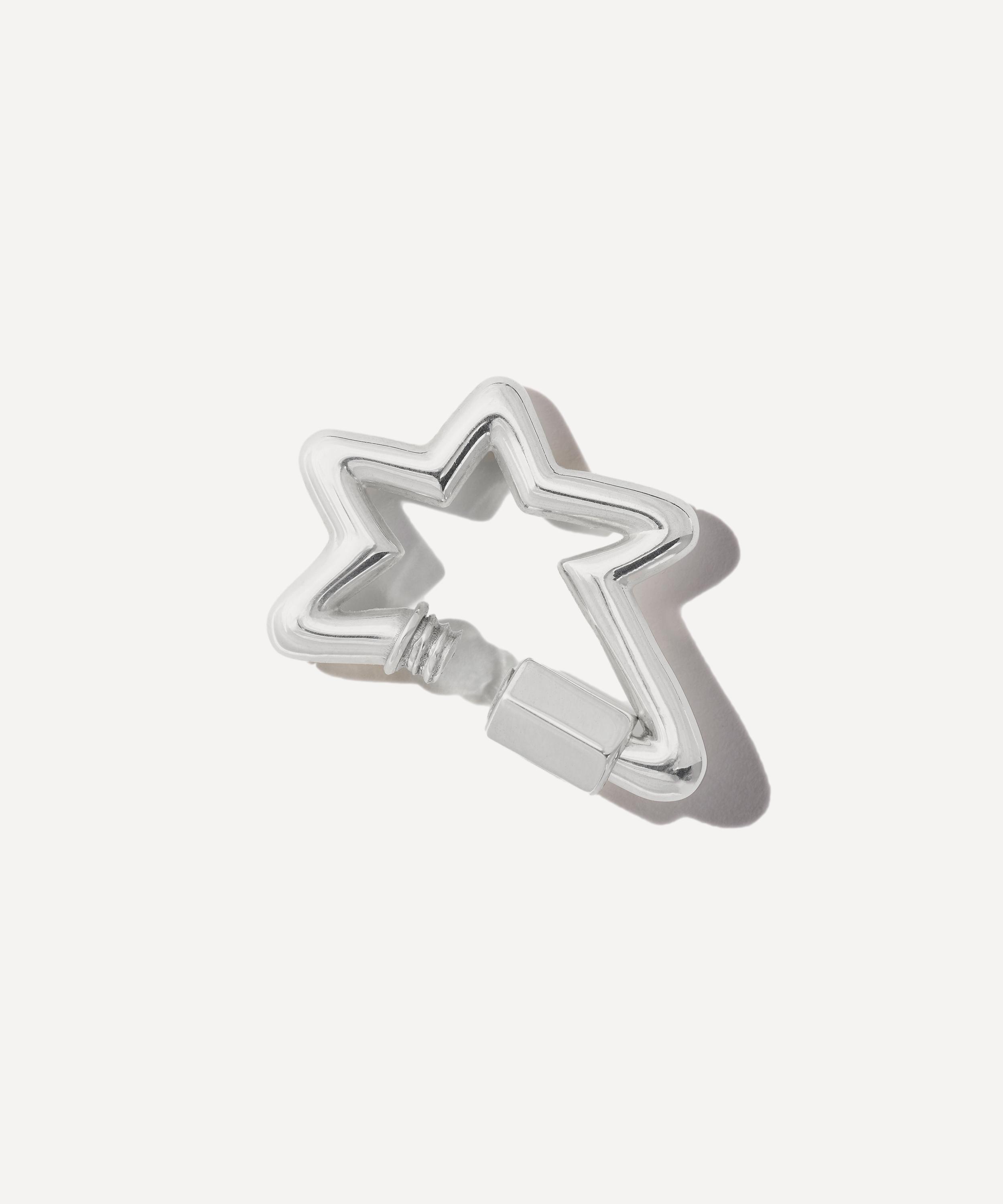 Marla Aaron - Sterling Silver Chubby Starlock Clasp image number 2