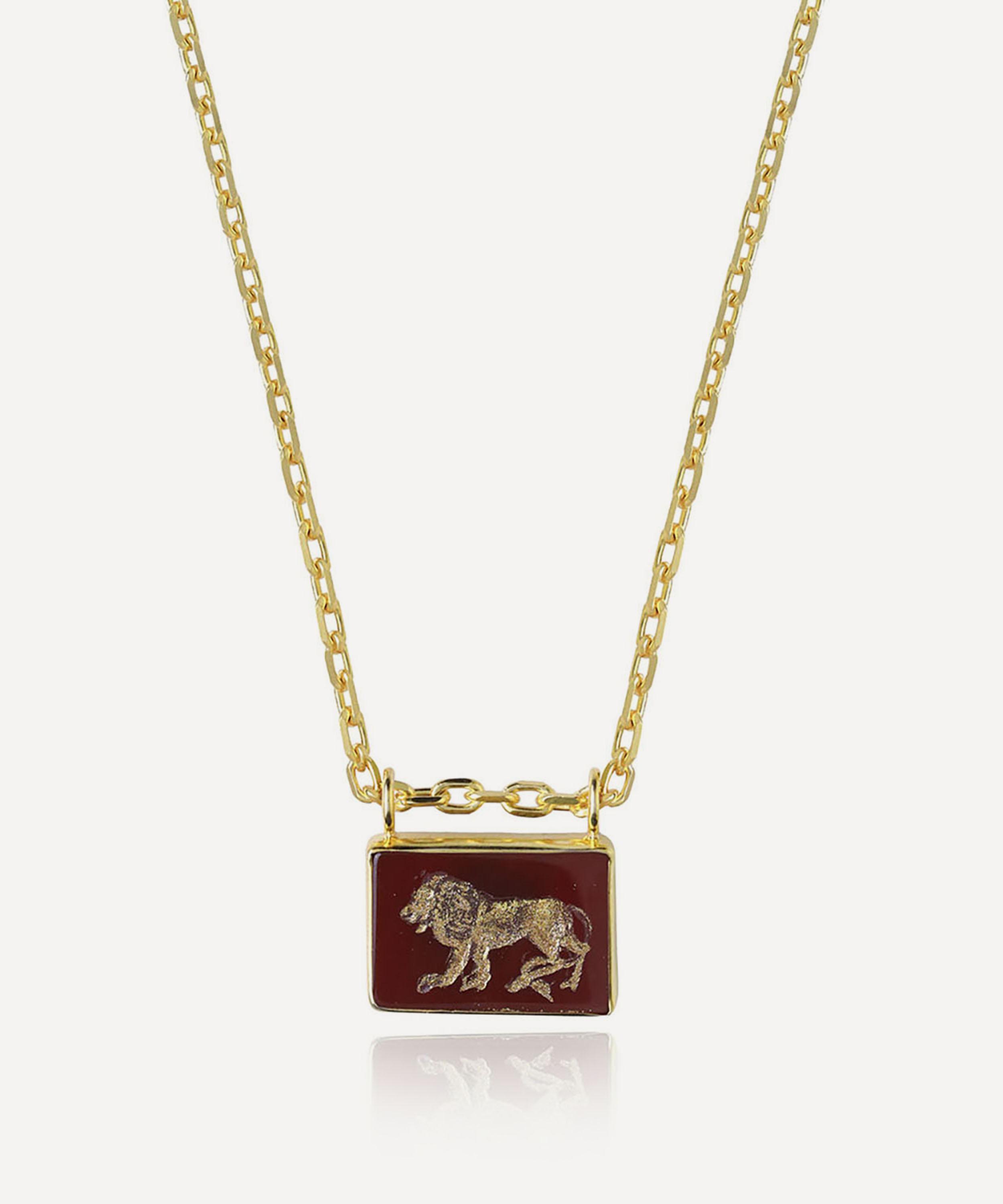 Ece London - 22ct Gold Vermeil The Aslan Necklace image number 0