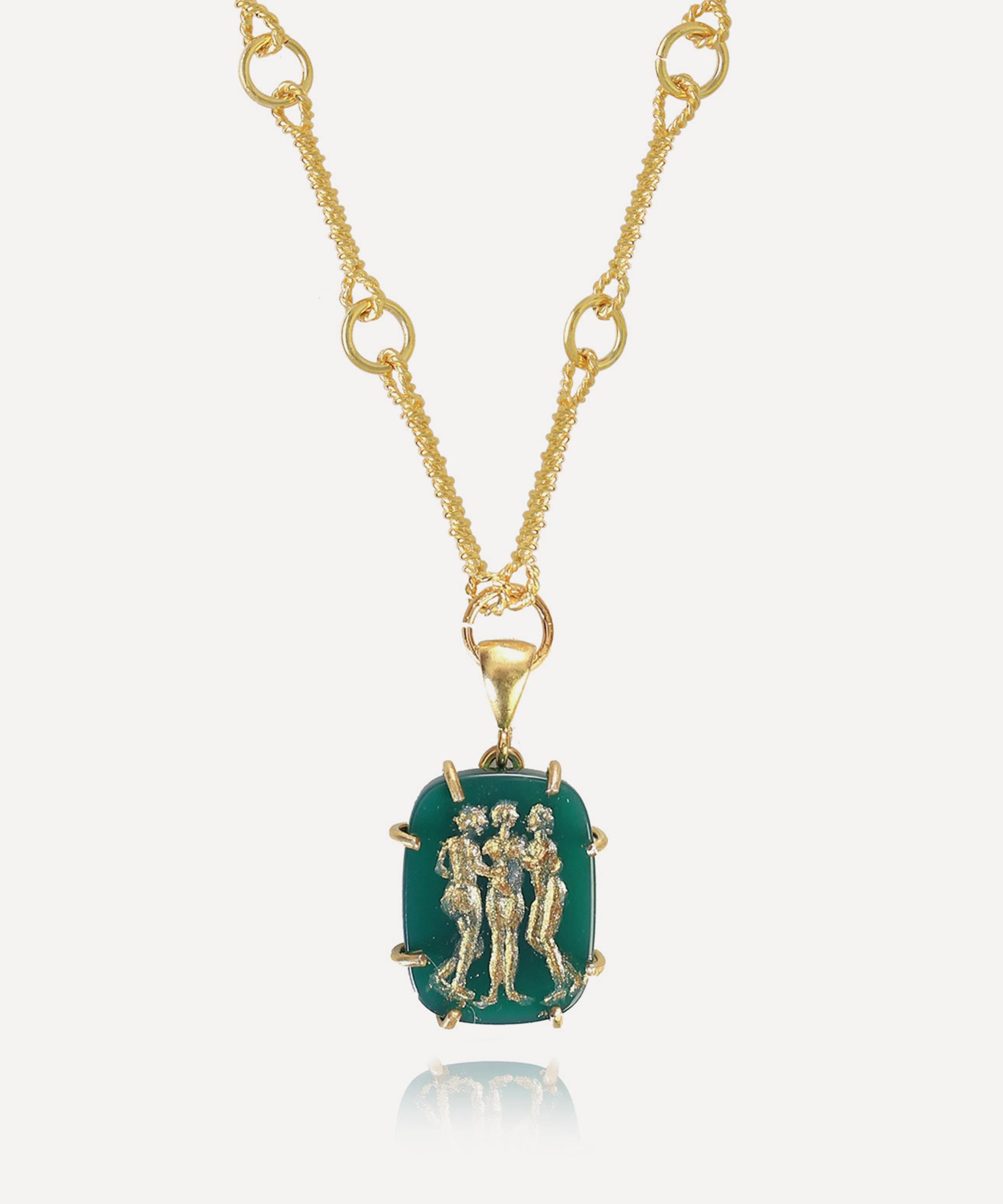 Ece London - 22ct Gold Vermeil The Charites Necklace image number 0