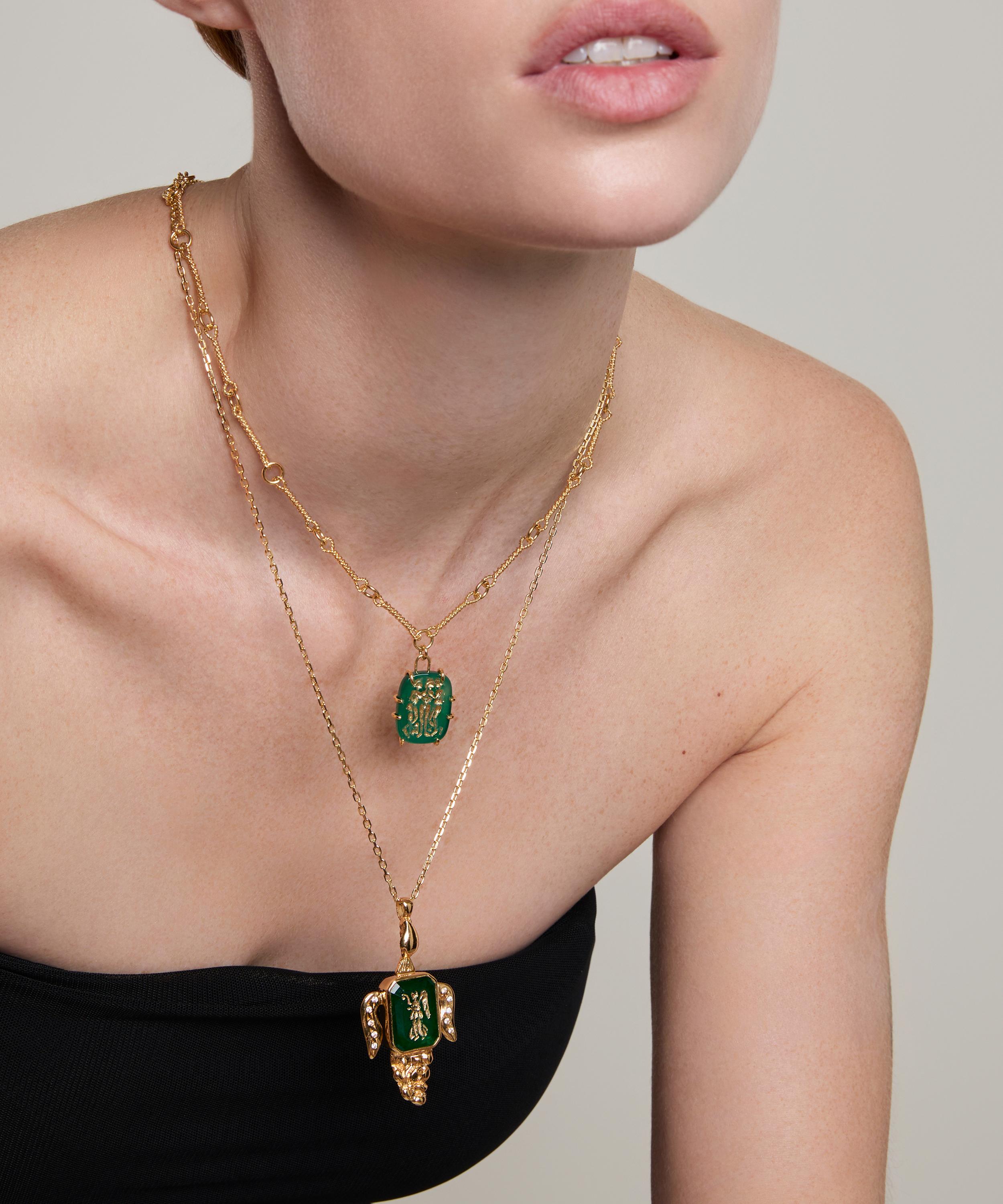 Ece London - 22ct Gold Vermeil The Charites Necklace image number 1