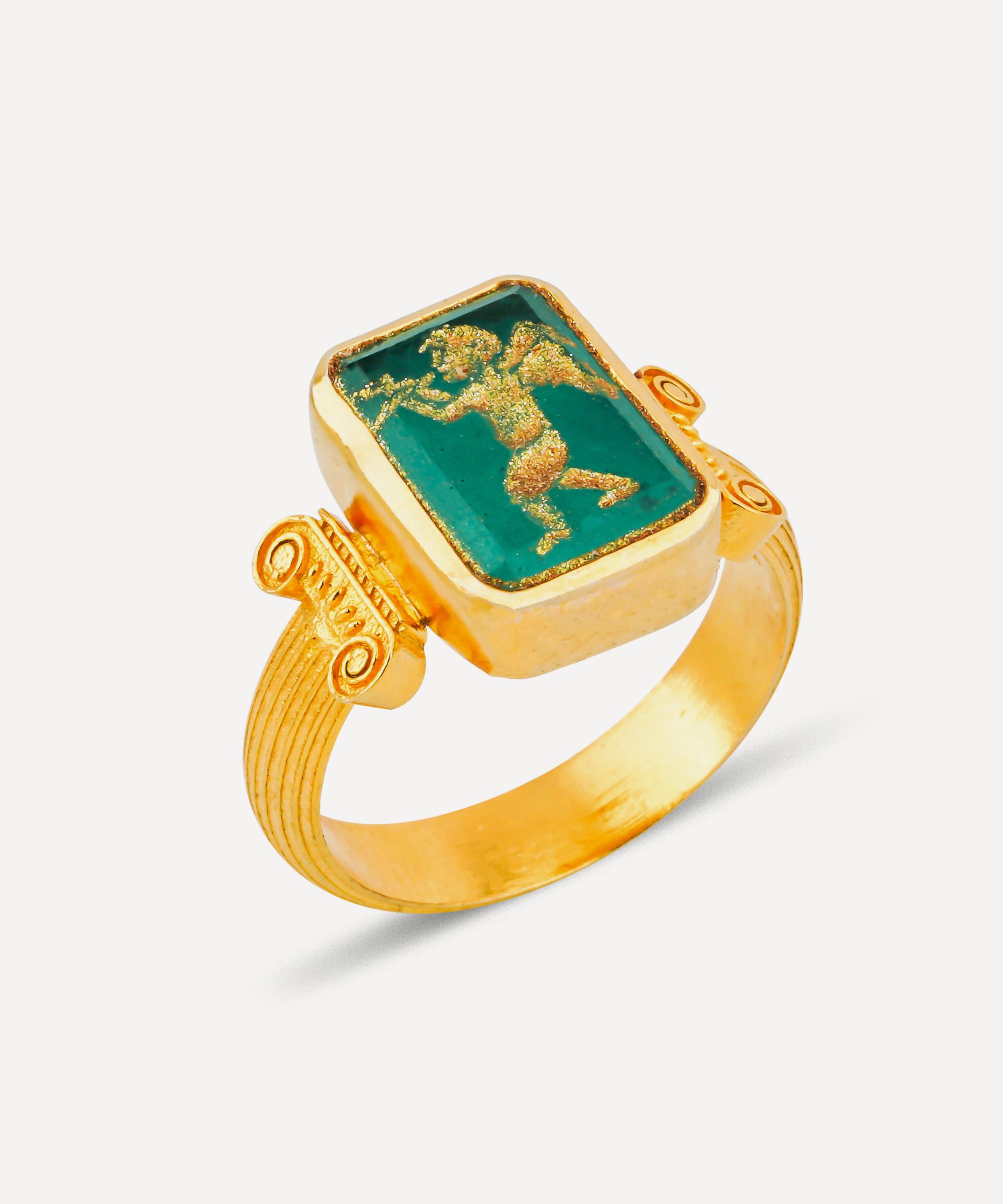 Ece - 22ct Gold Vermeil The Eros Ring image number 0