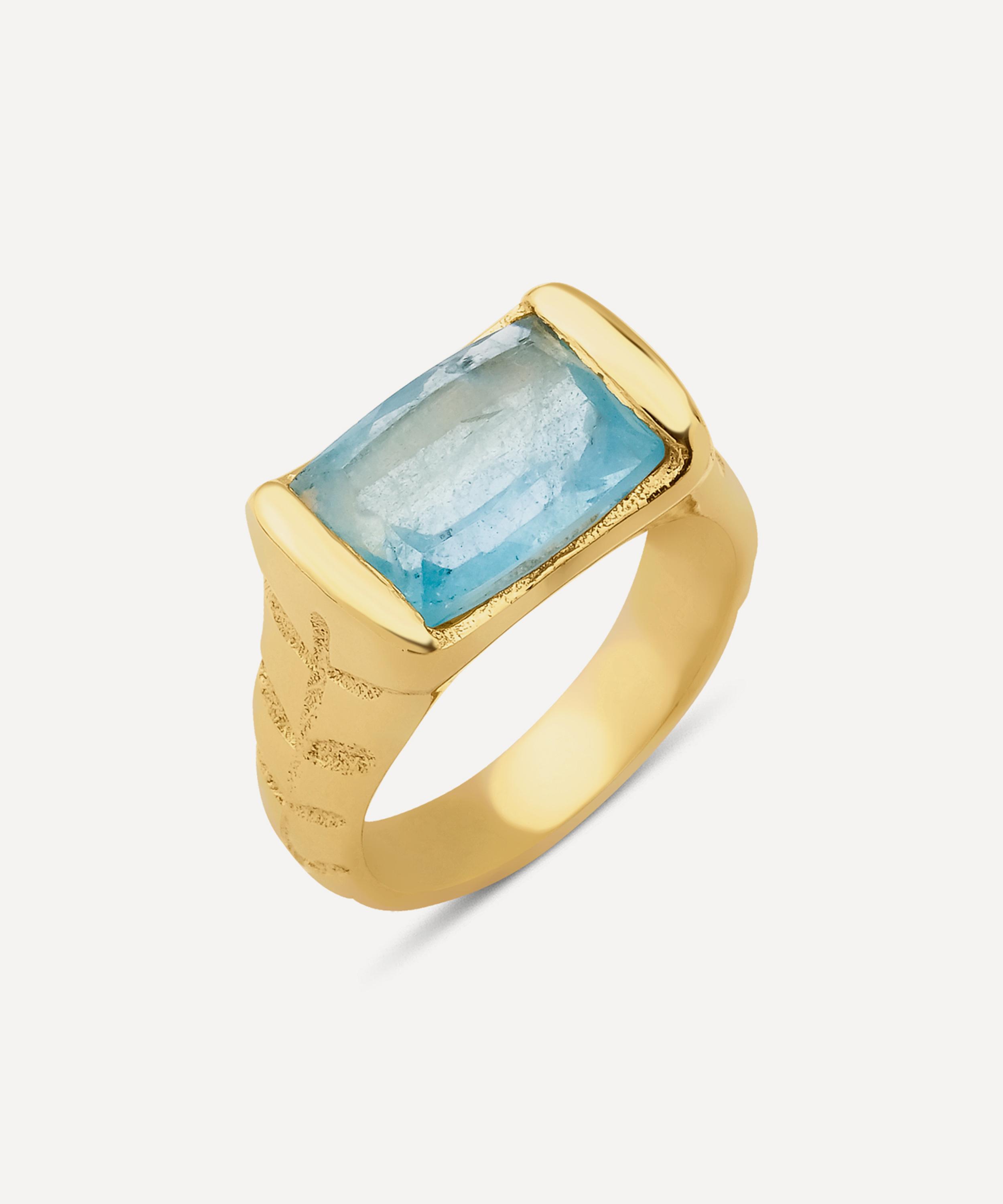 Ece London - 22ct Gold Vermeil The Anuket Ring image number 0