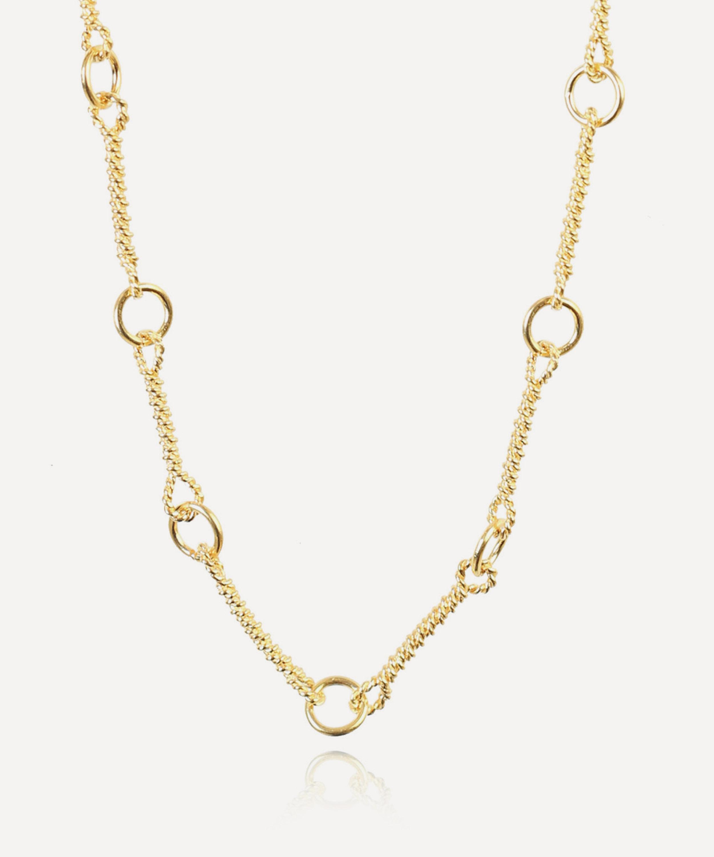 Ece London - 22ct Gold Vermeil The Roman Chain Necklace image number 0