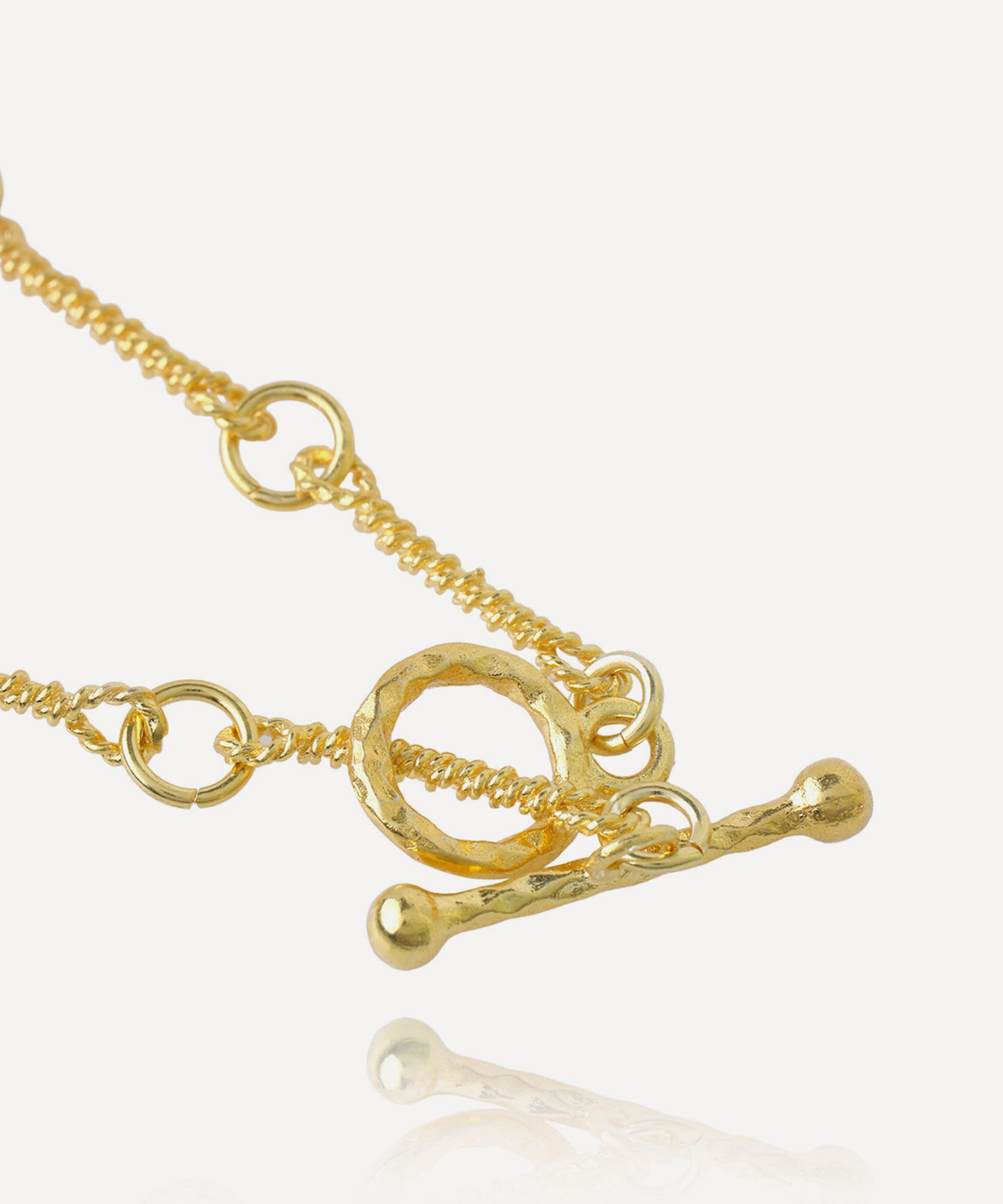 Ece London - 22ct Gold Vermeil The Roman Chain Necklace image number 2