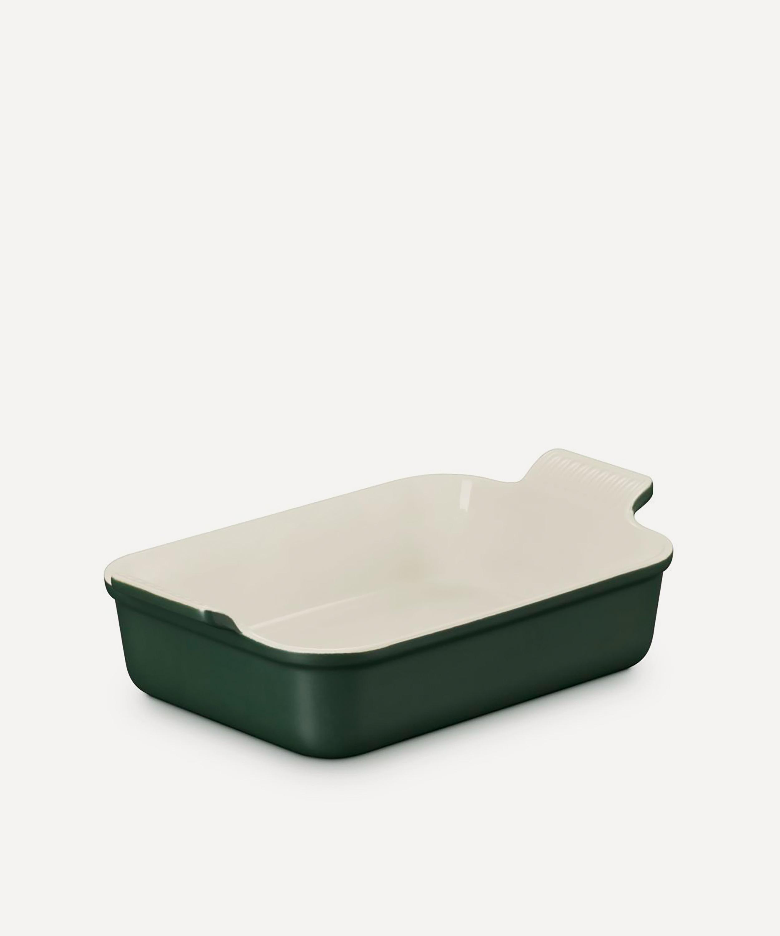 Le Creuset - Stoneware Heritage Rectangular Dish 26cm For&ecirc;t image number 4