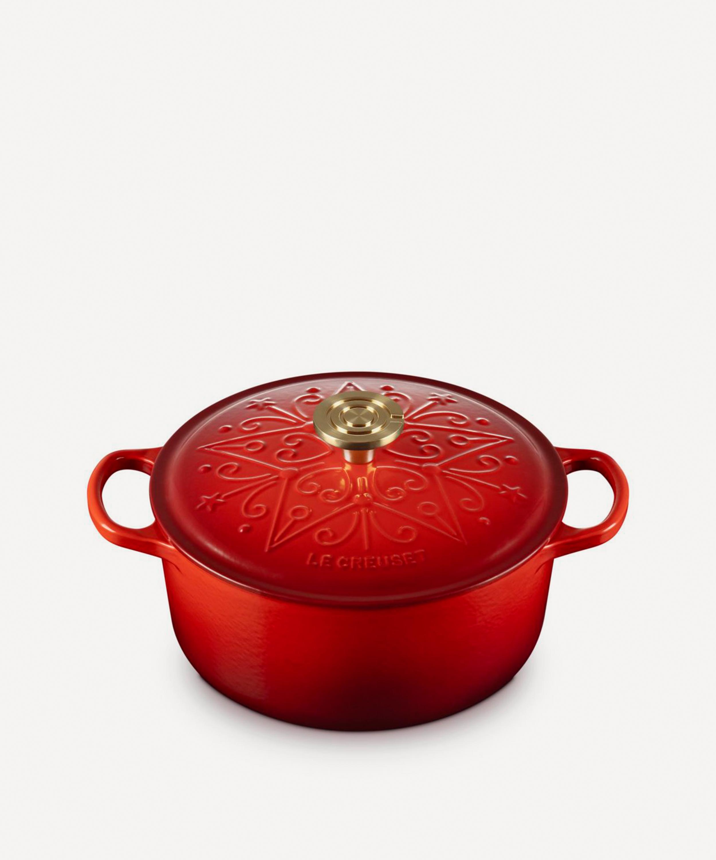 調理器具 LE CREUSET CASSEROLE 20cm CERISE Le Creuset Round