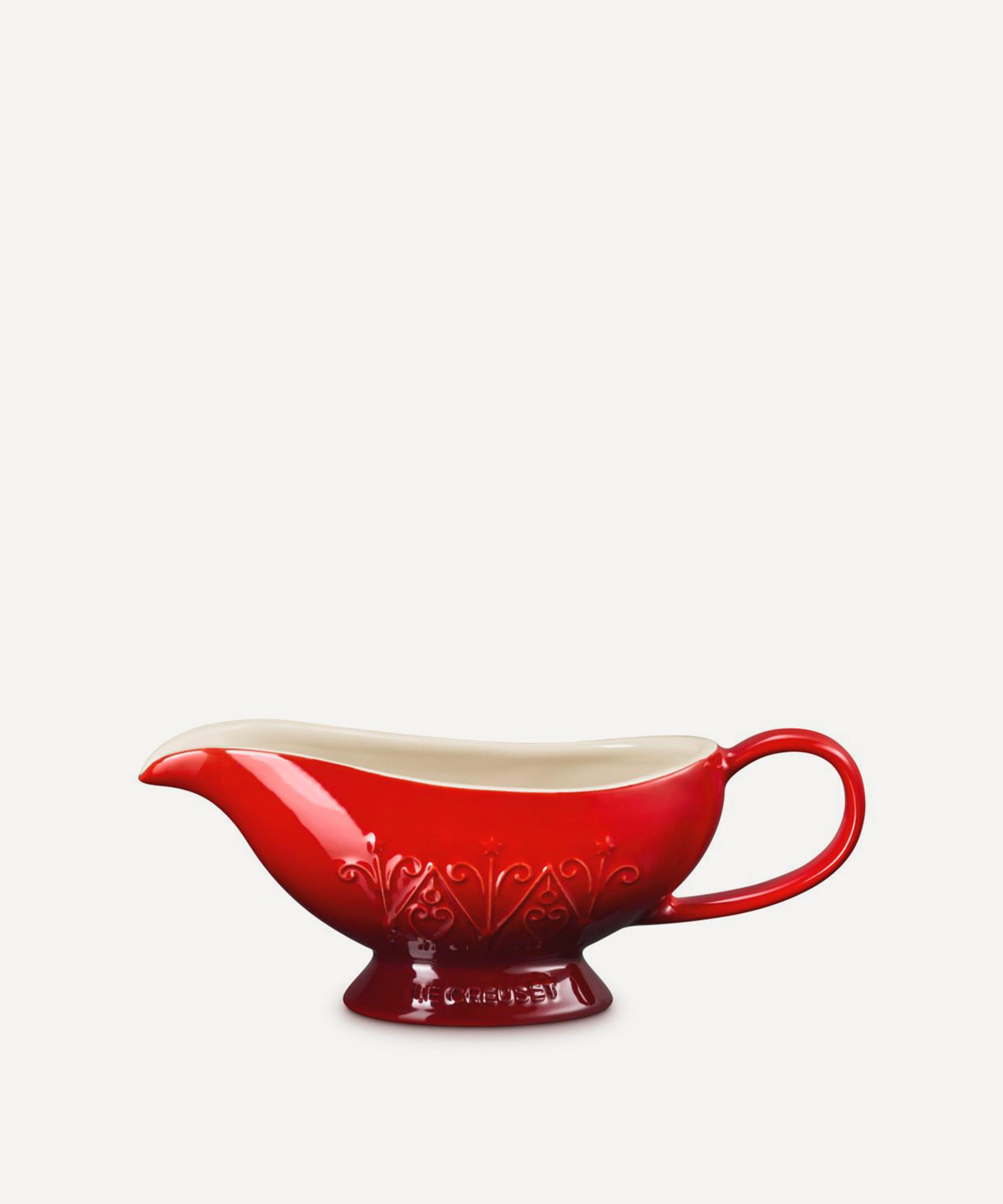 Le Creuset - Stoneware L'&Eacute;toile Heritage Sauce Jug 460ml Cerise