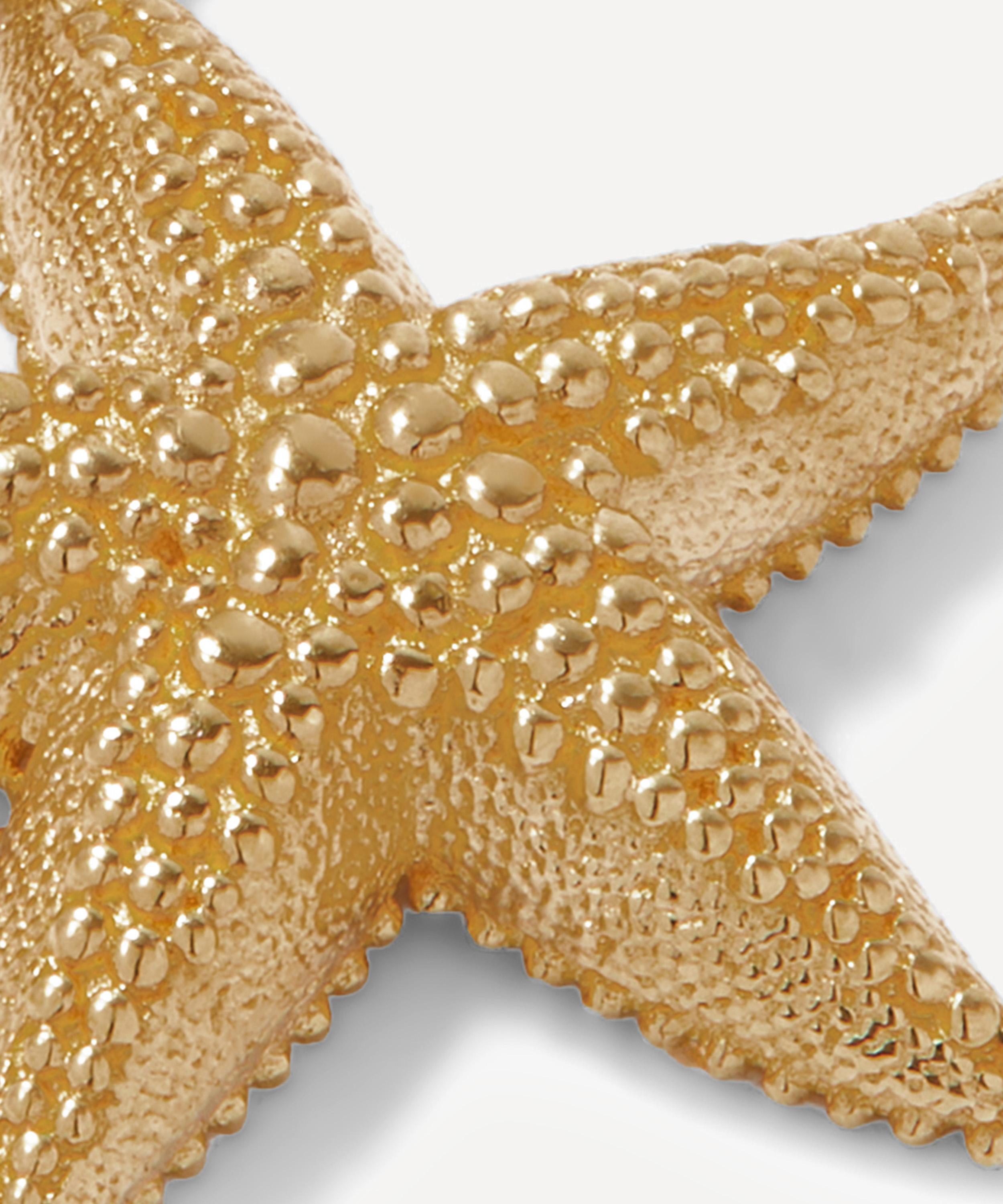 Annoushka - 18ct Gold Starfish Earring Drops image number 3