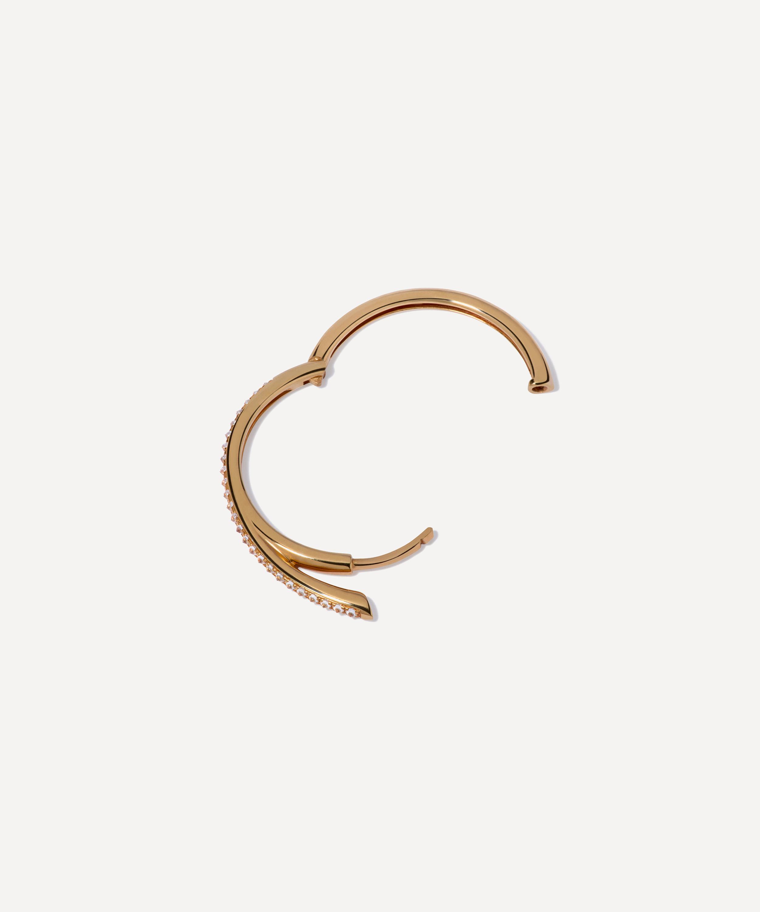 Annoushka - 18ct Gold Six Medium Hoop Earrings image number 1