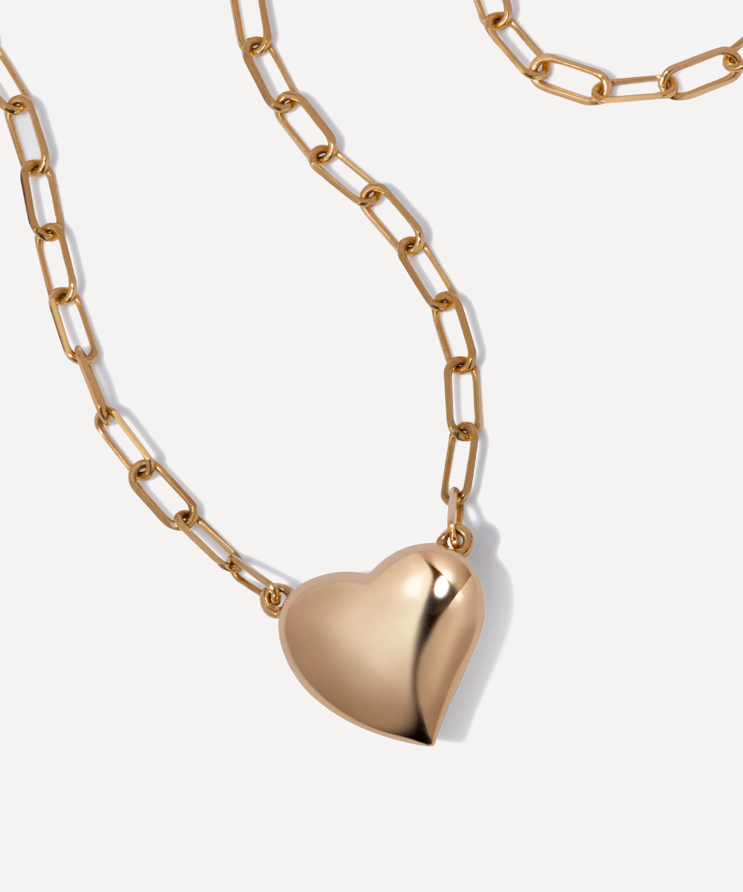 Annoushka - 18ct Gold Baby Heart Pendant Necklace image number 0