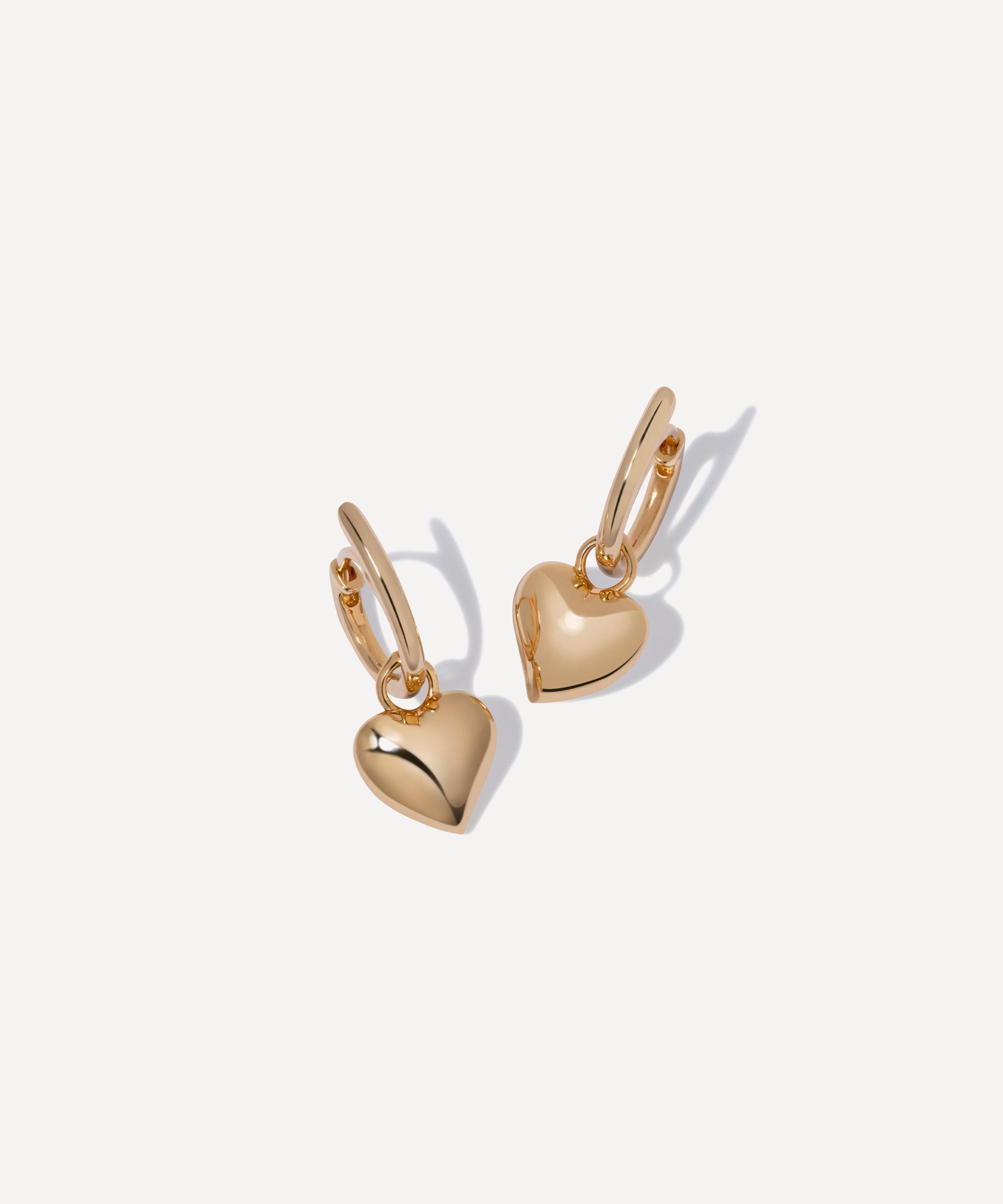 Annoushka - 18ct Gold Baby Heart Earring Drops image number 0
