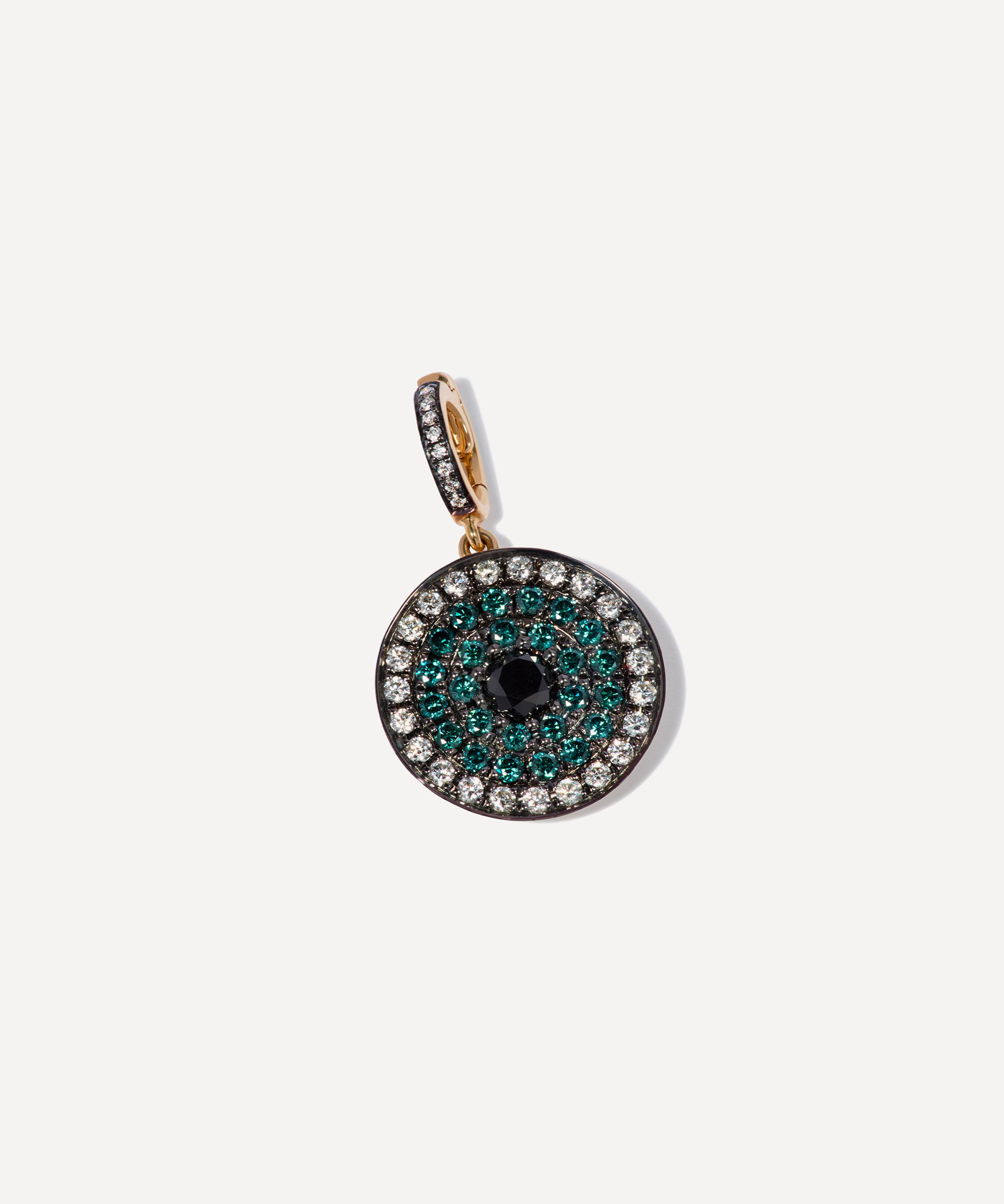 Annoushka - 18ct Gold Mythology Evil Eye Charm Pendant image number 0