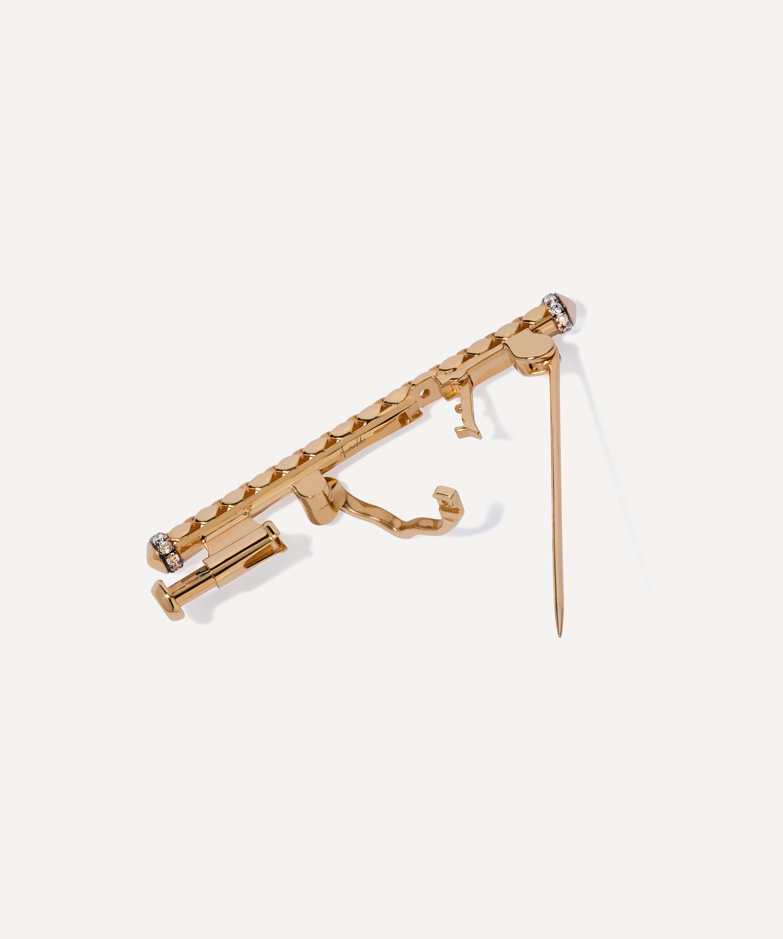 Annoushka - 18ct Gold Charm Pin image number 1