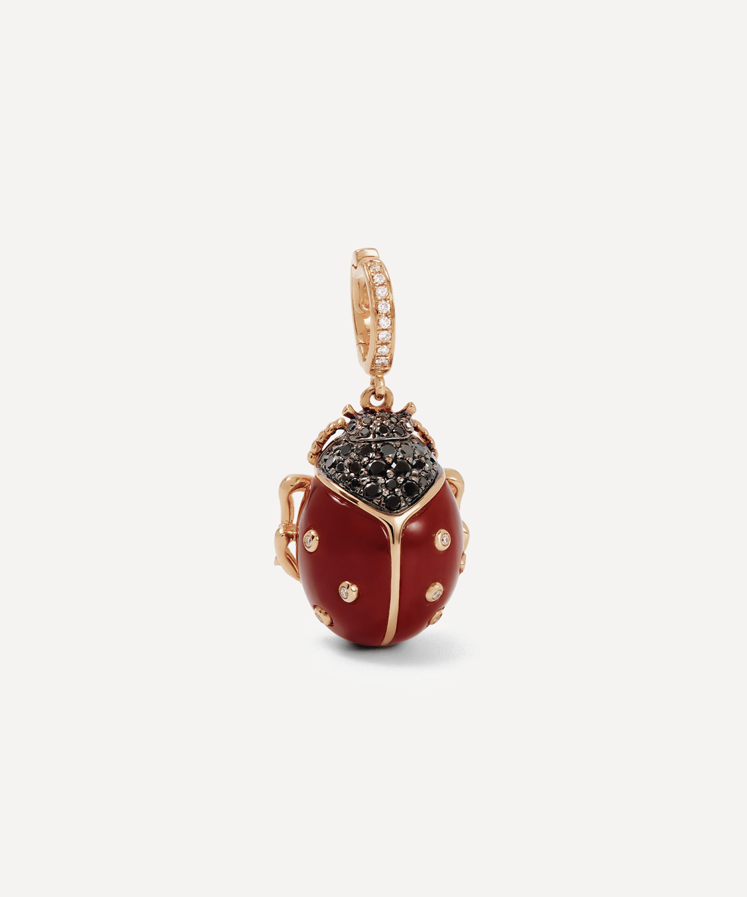 Annoushka - 18ct Gold Mythology Ladybird Charm Pendant image number 0
