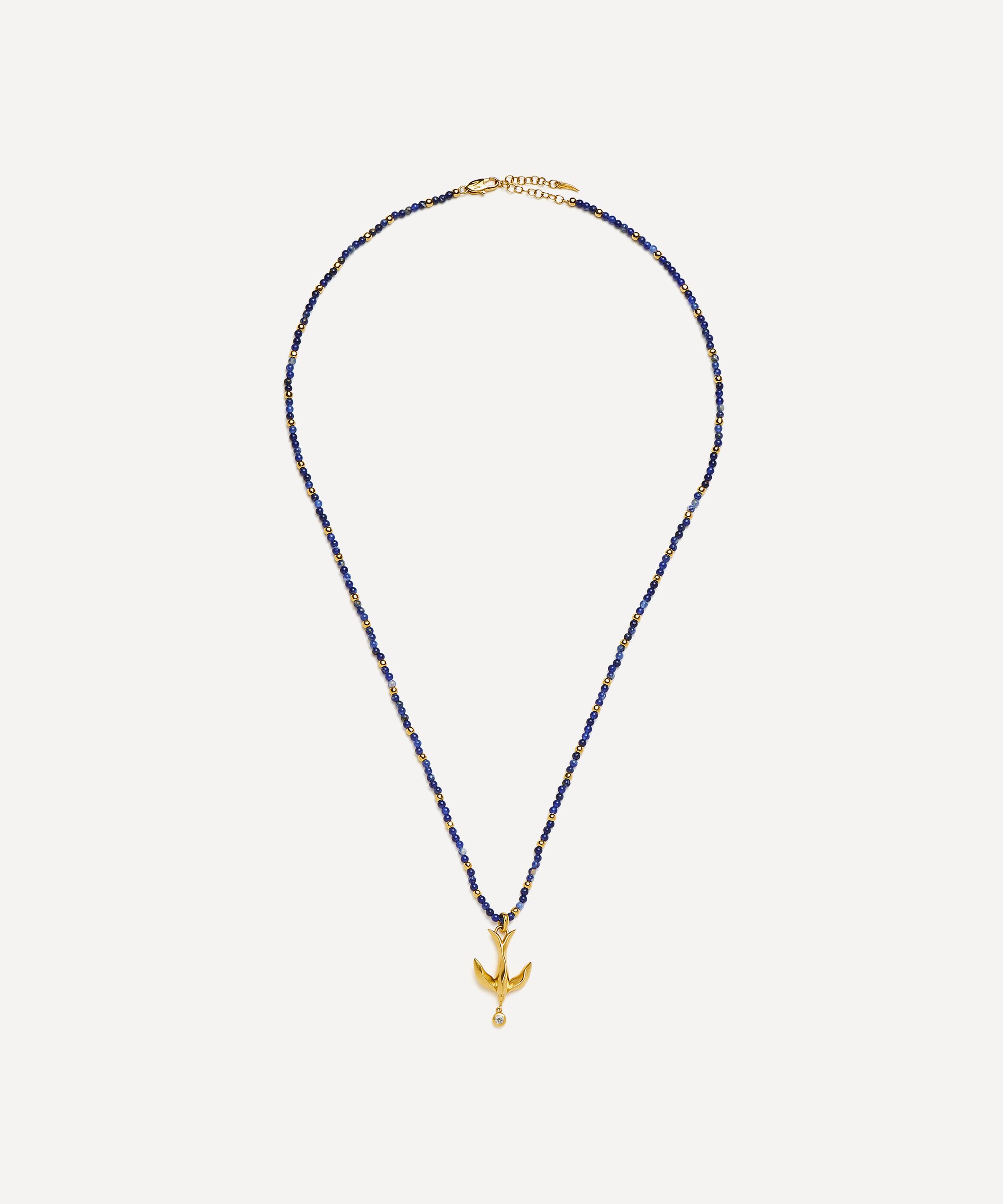 Missoma - X Harris Reed 18ct Gold-Plated Taking Flight Keepsake Necklace image number 0
