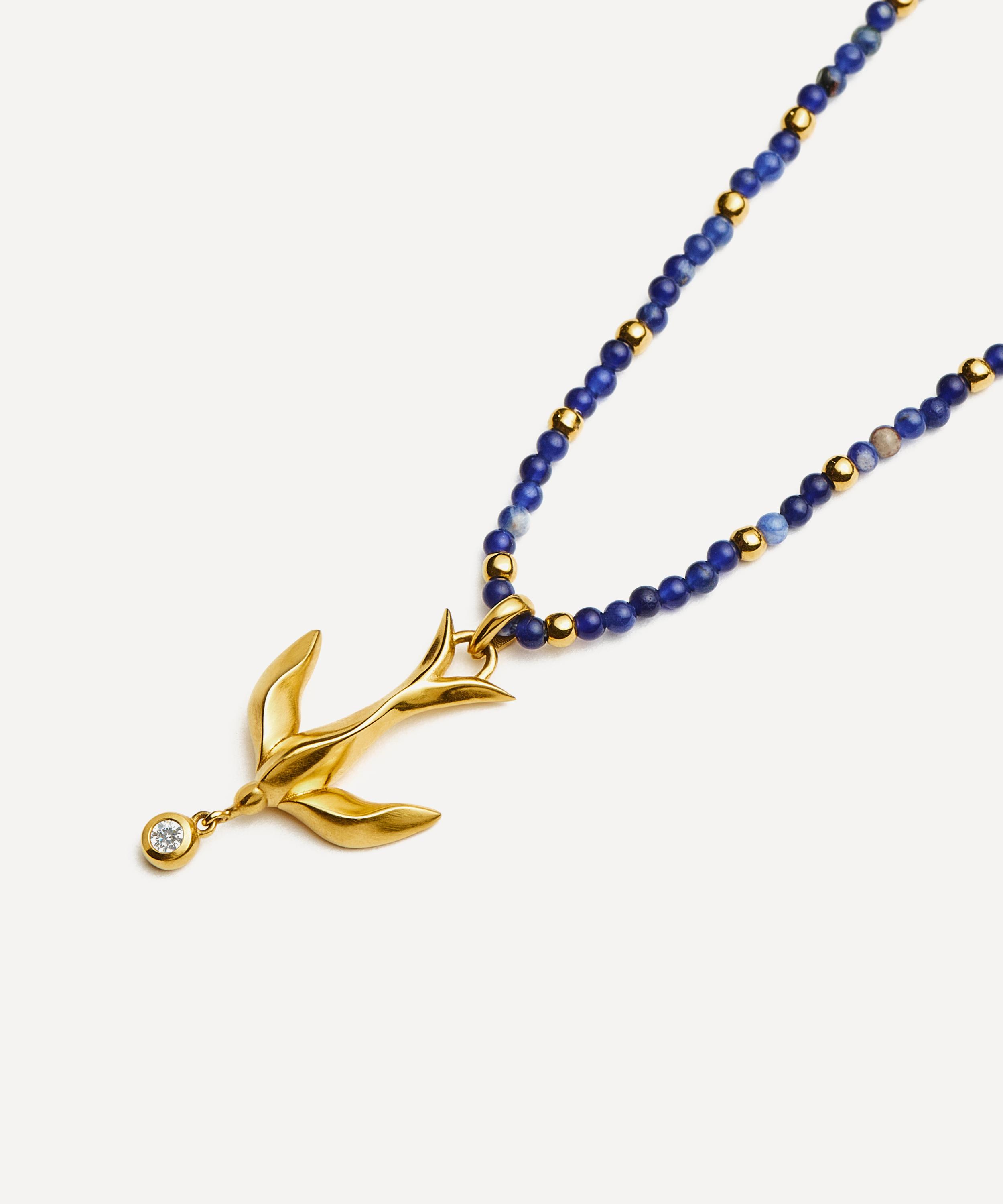 Missoma - X Harris Reed 18ct Gold-Plated Taking Flight Keepsake Necklace image number 2