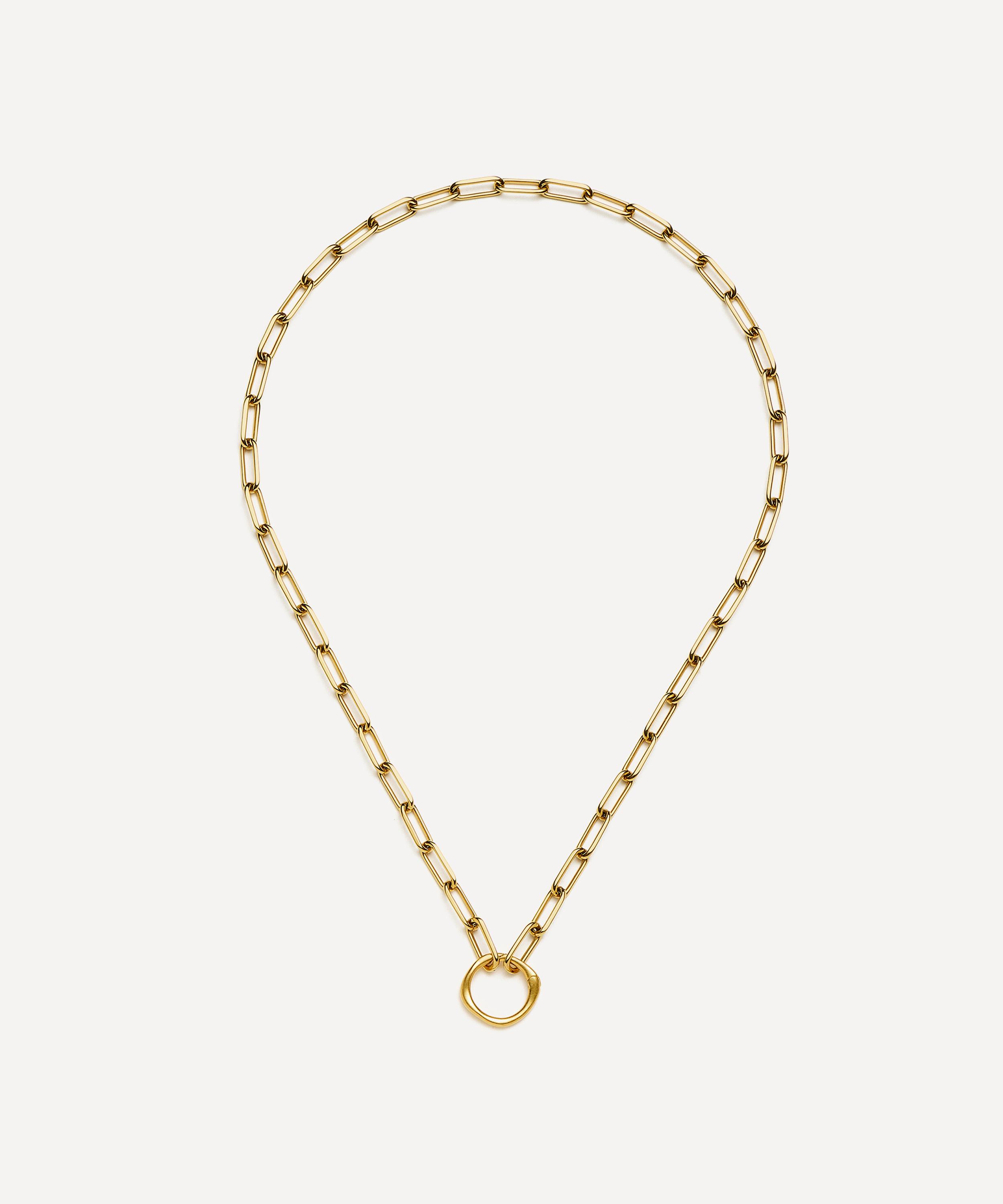 Missoma - X Harris Reed 18ct Gold-Plated Interlinked Chain Necklace image number 0