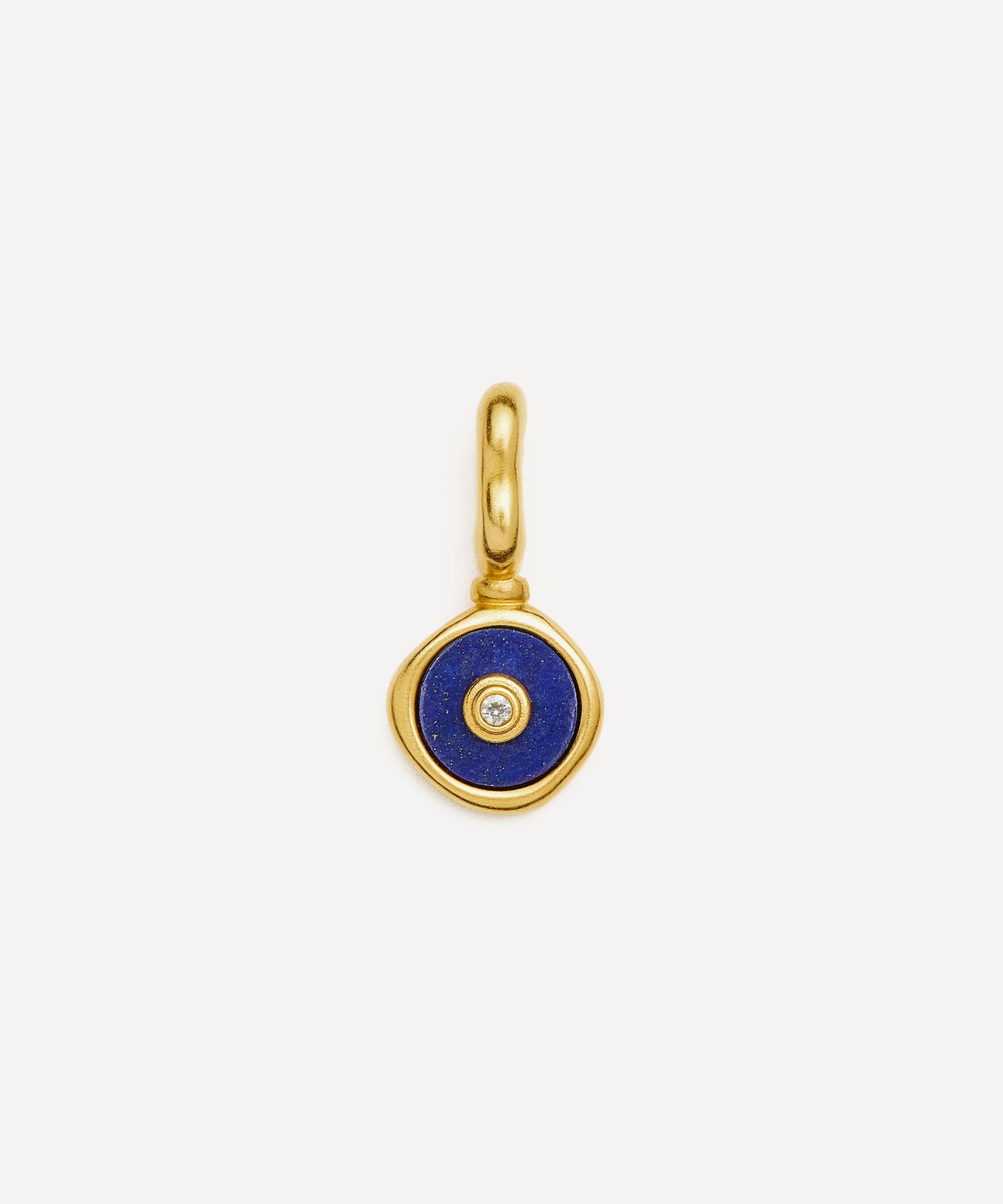 Missoma - X Harris Reed 18ct Gold-Plated Protective Eye Clip-On Charm image number 0