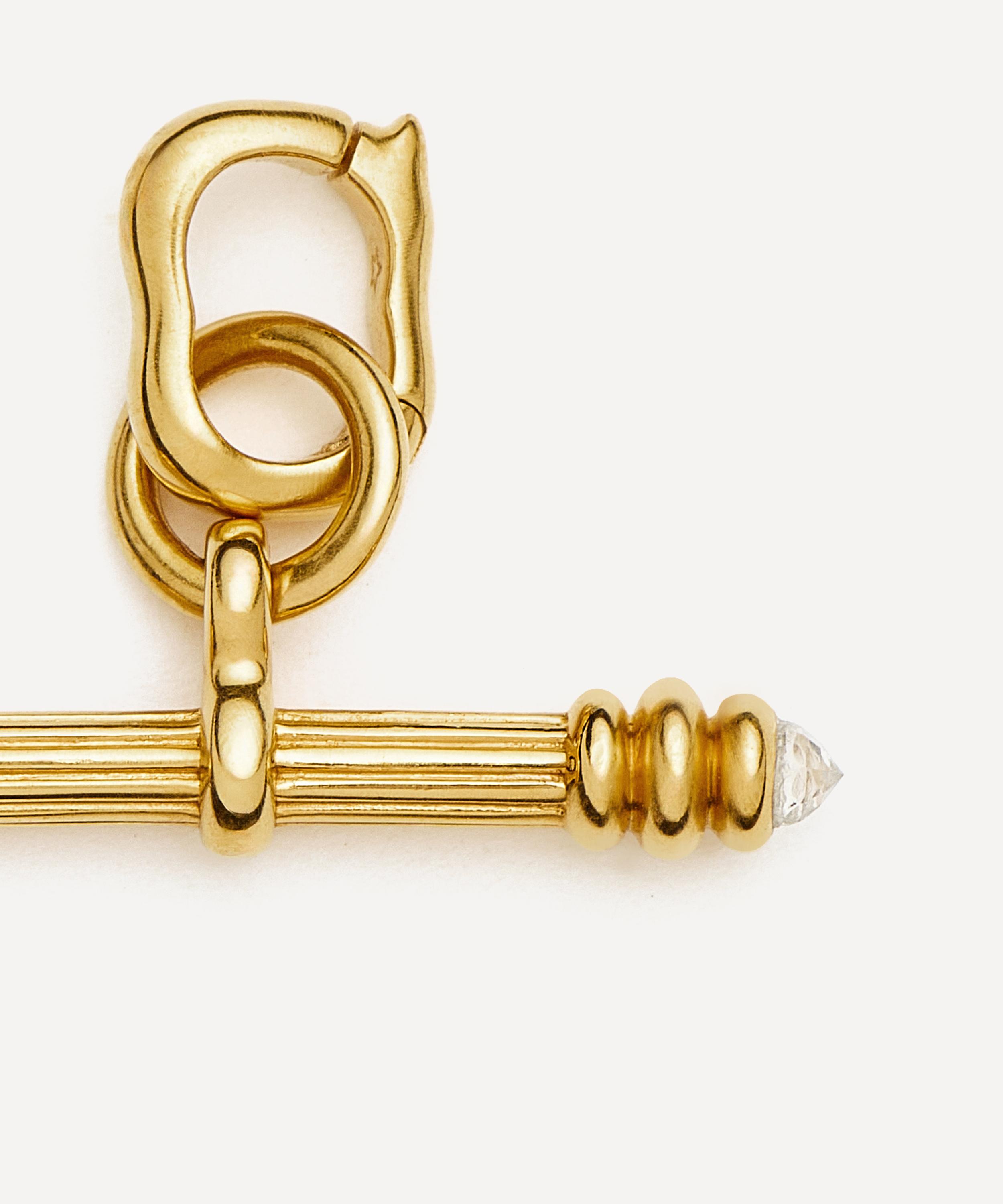 Missoma - X Harris Reed 18ct Gold-Plated Crystal Clip-On Charm image number 2
