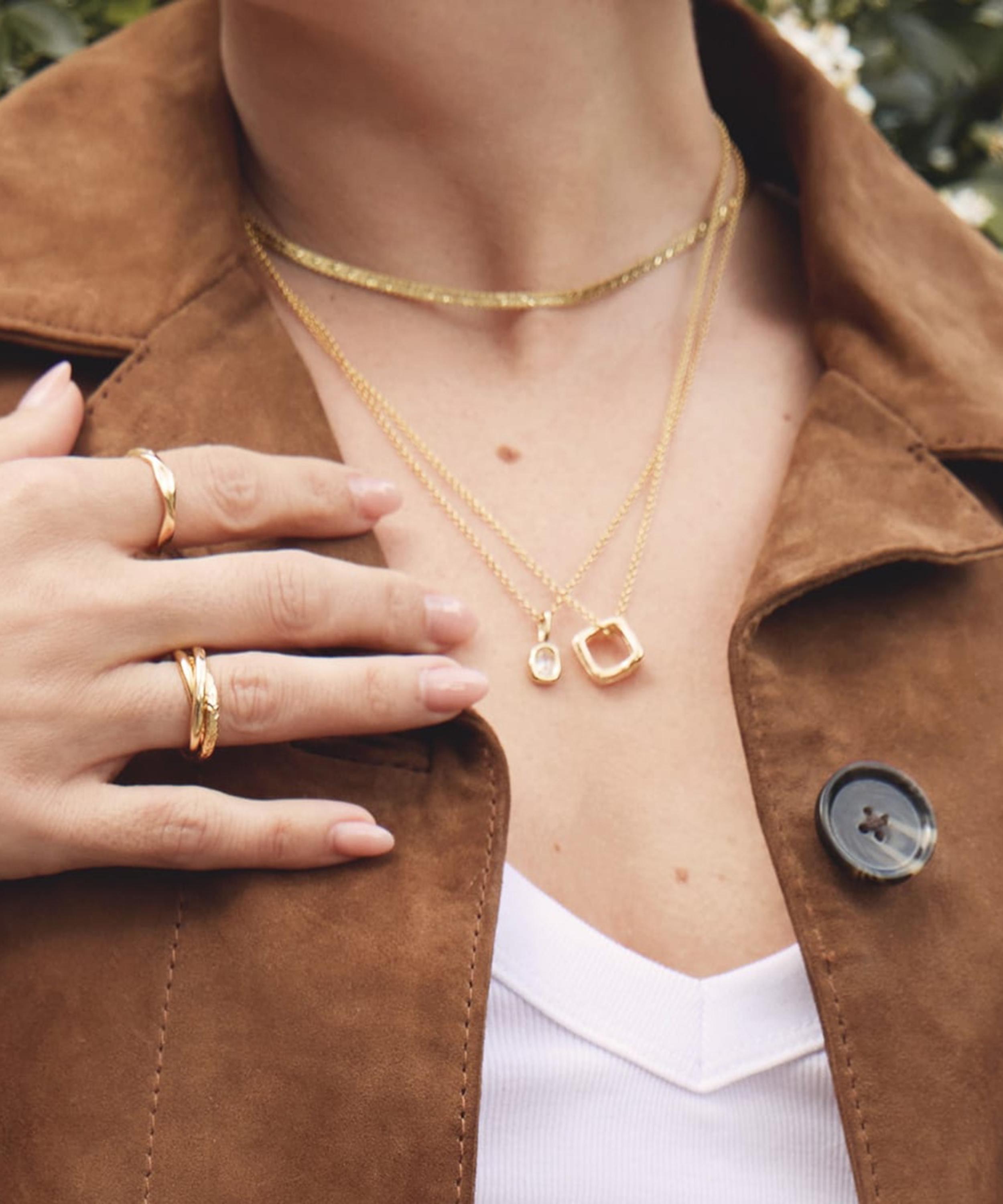 Daisy London - 18ct Gold-Plated Est&eacute;e Lalonde Sisterhood Pendant Necklace image number 2