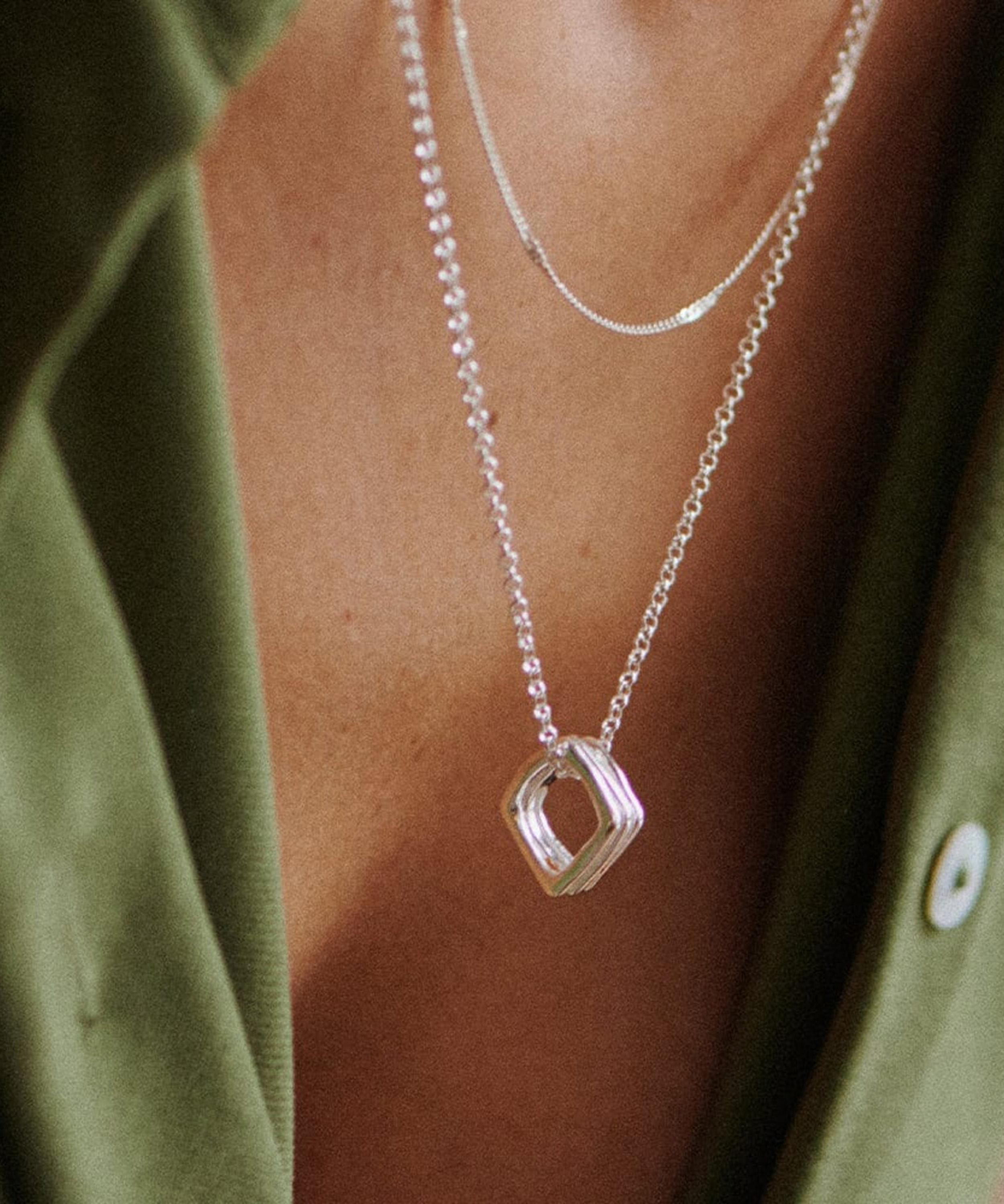 Daisy London - Sterling Silver Est&eacute;e Lalonde Sisterhood Pendant Necklace image number 3