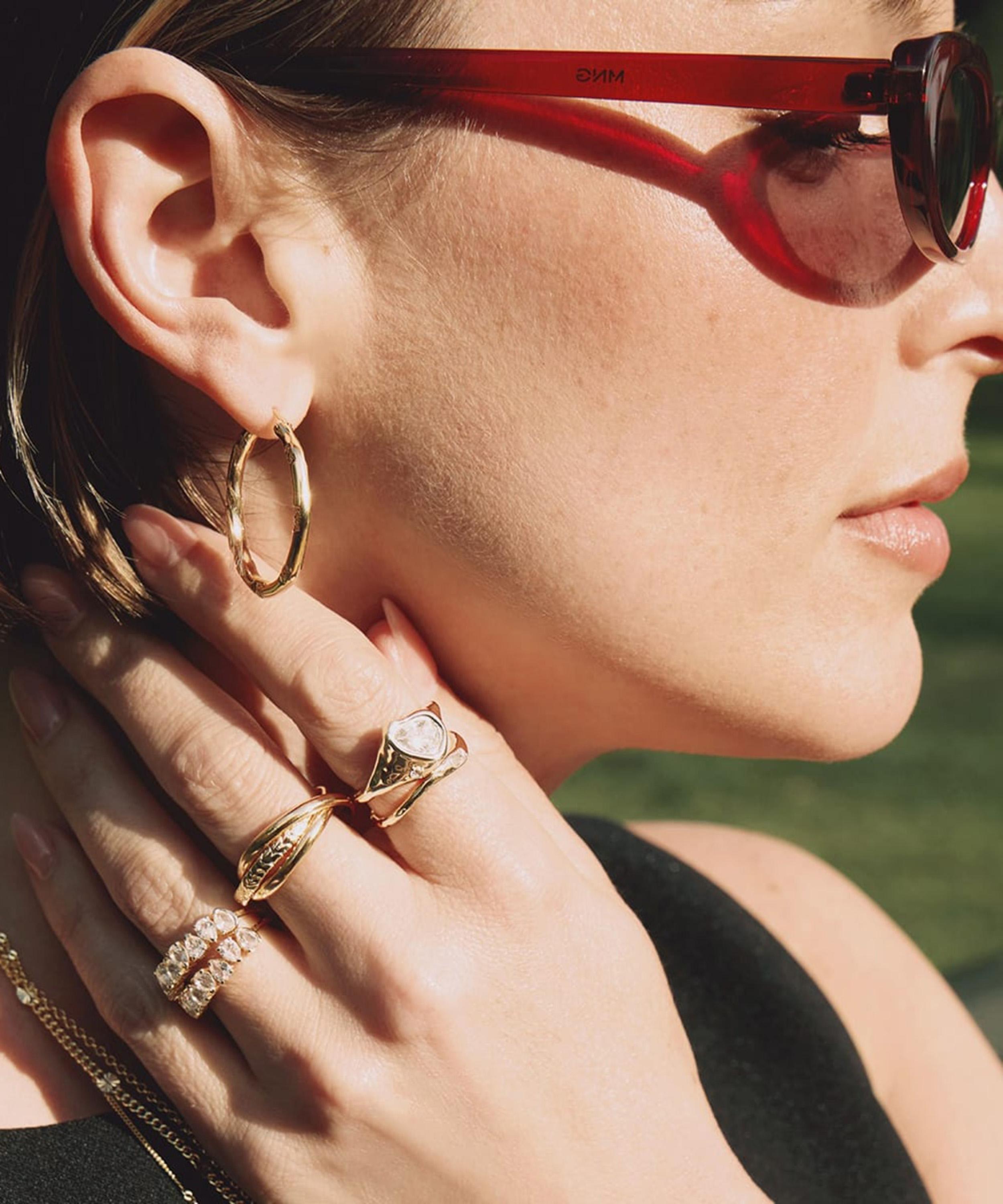 Daisy London - 18ct Gold-Plated Est&eacute;e Lalonde Trinity Ring image number 1