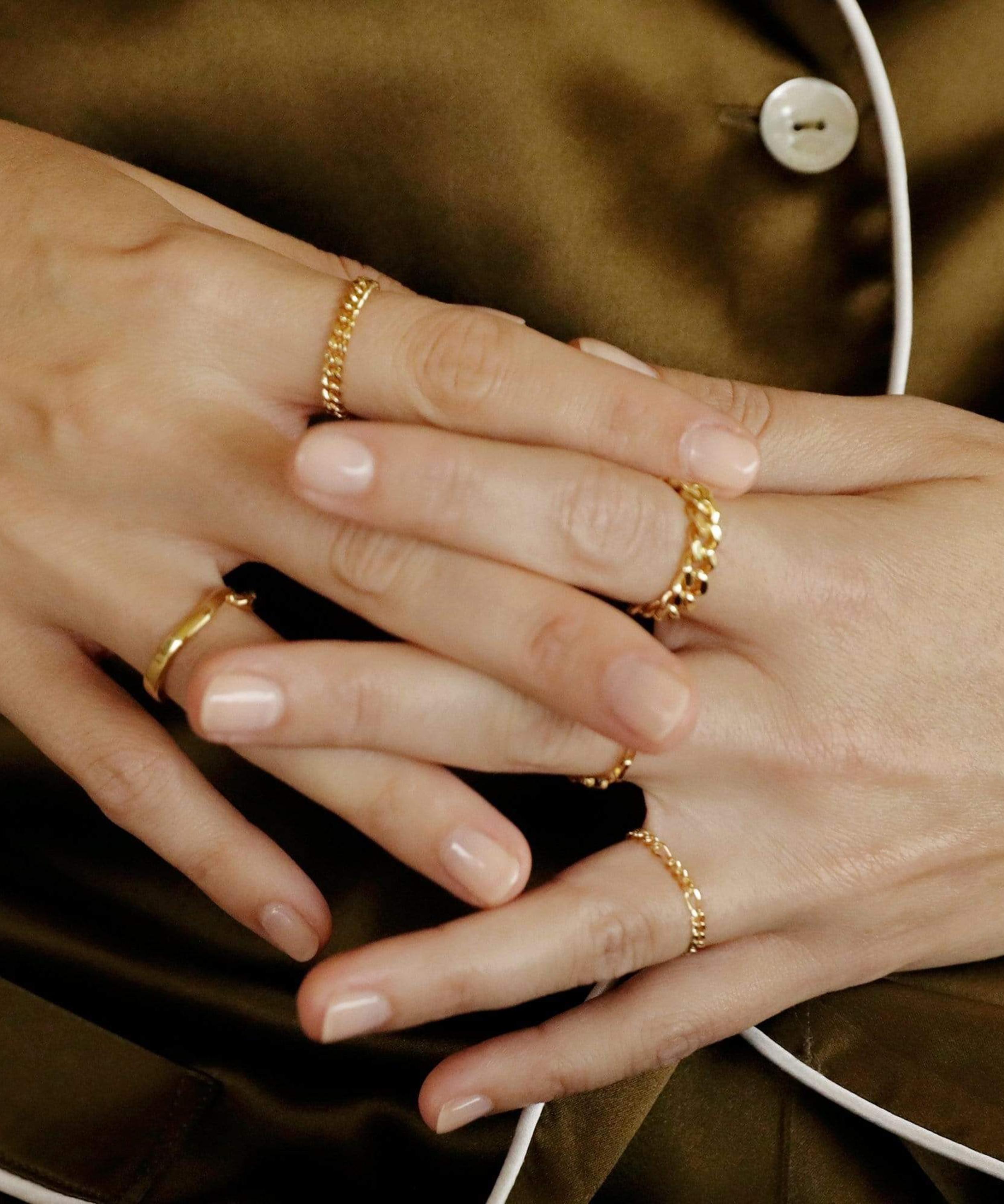 Daisy London - 18ct Gold-Plated Est&eacute;e Lalonde Flow Ring image number 1