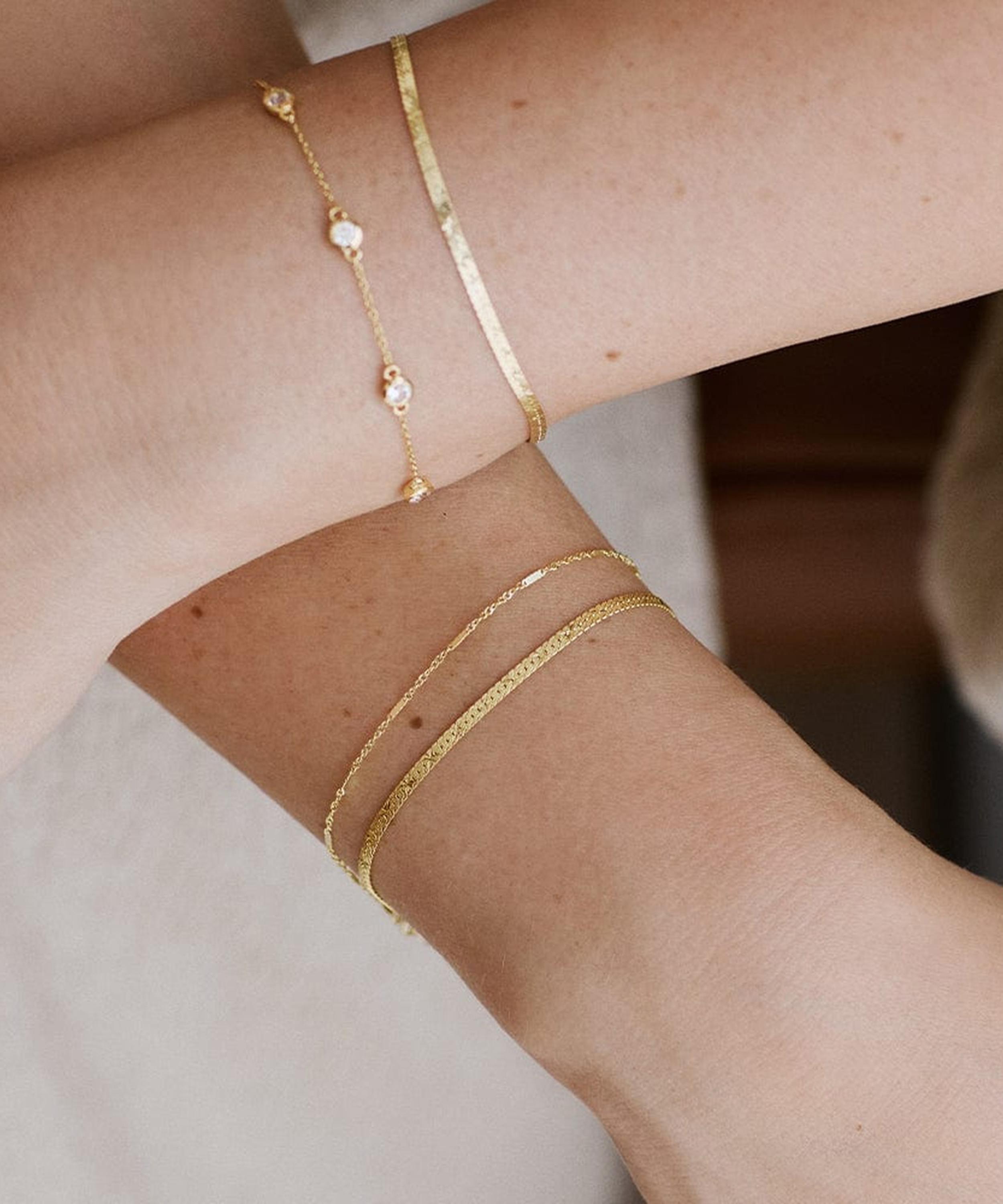 Daisy London - 14ct Gold Este&eacute; Lalonde Fine Bracelet image number 1