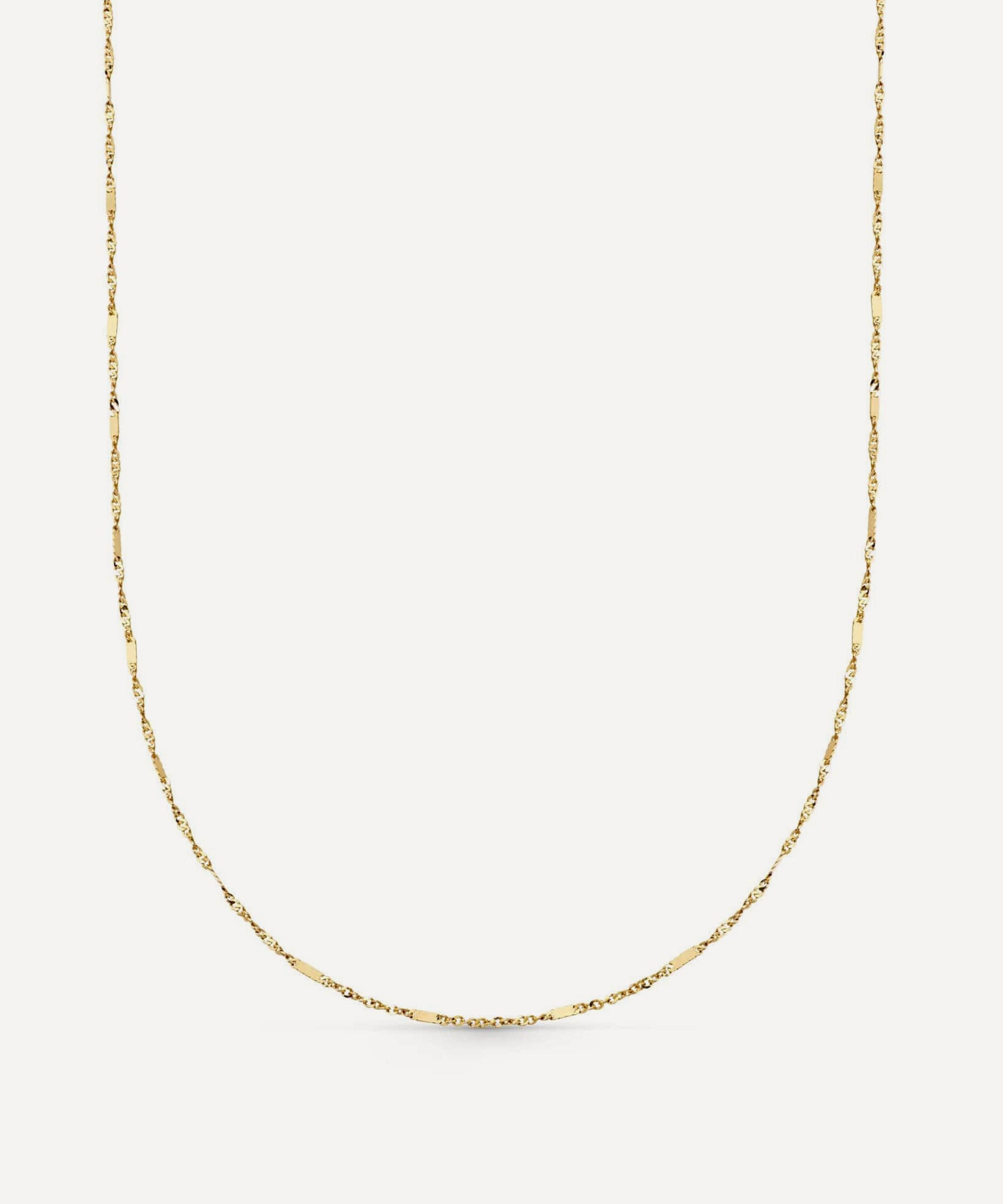 Daisy London - 14ct Gold Este&eacute; Lalonde Fine Chain Necklace image number 0