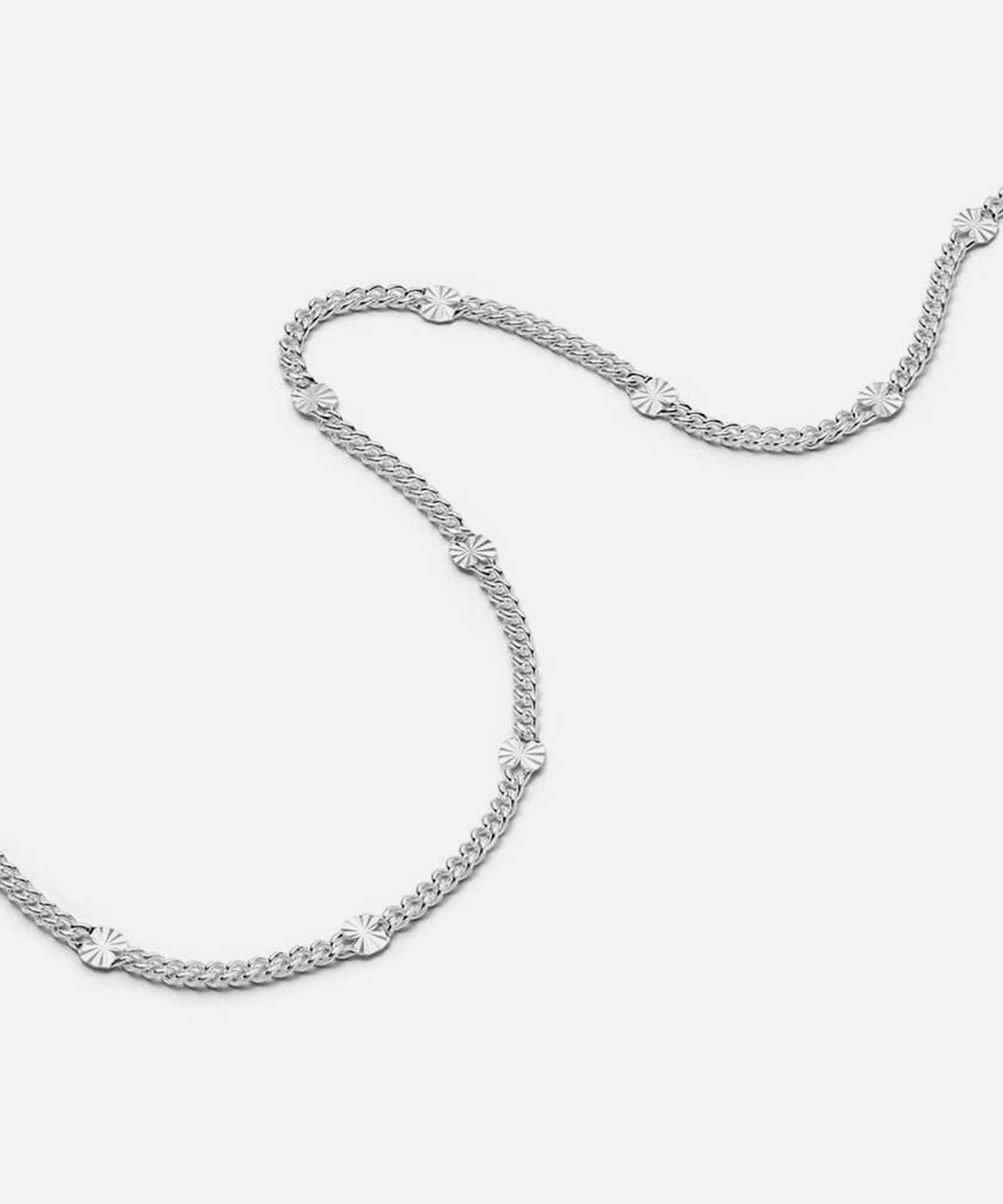 Daisy London - Sterling Silver Est&eacute;e Lalonde Sunburst Chain Necklace