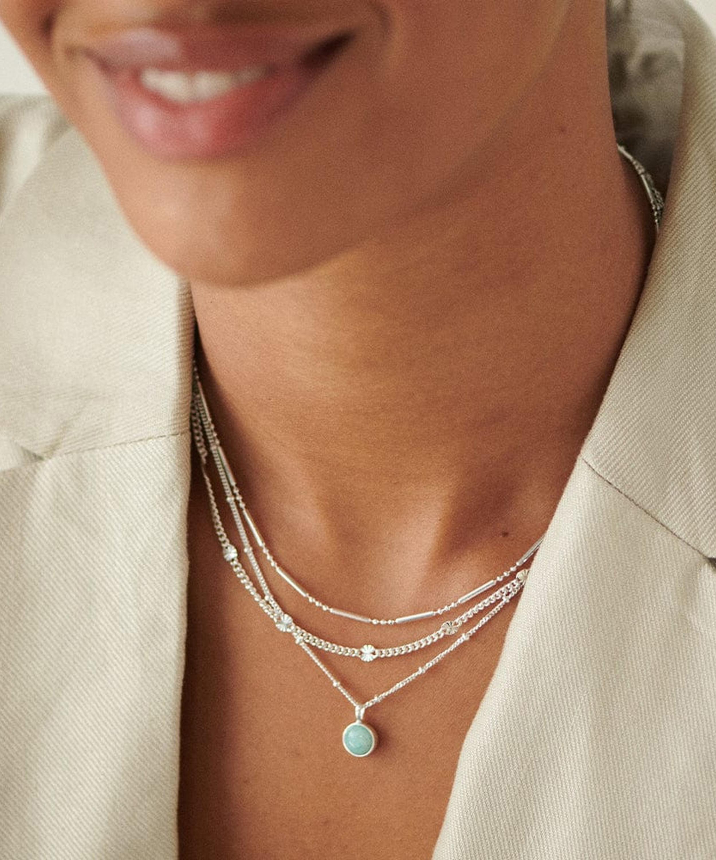 Daisy London - Sterling Silver Est&eacute;e Lalonde Sunburst Chain Necklace image number 1
