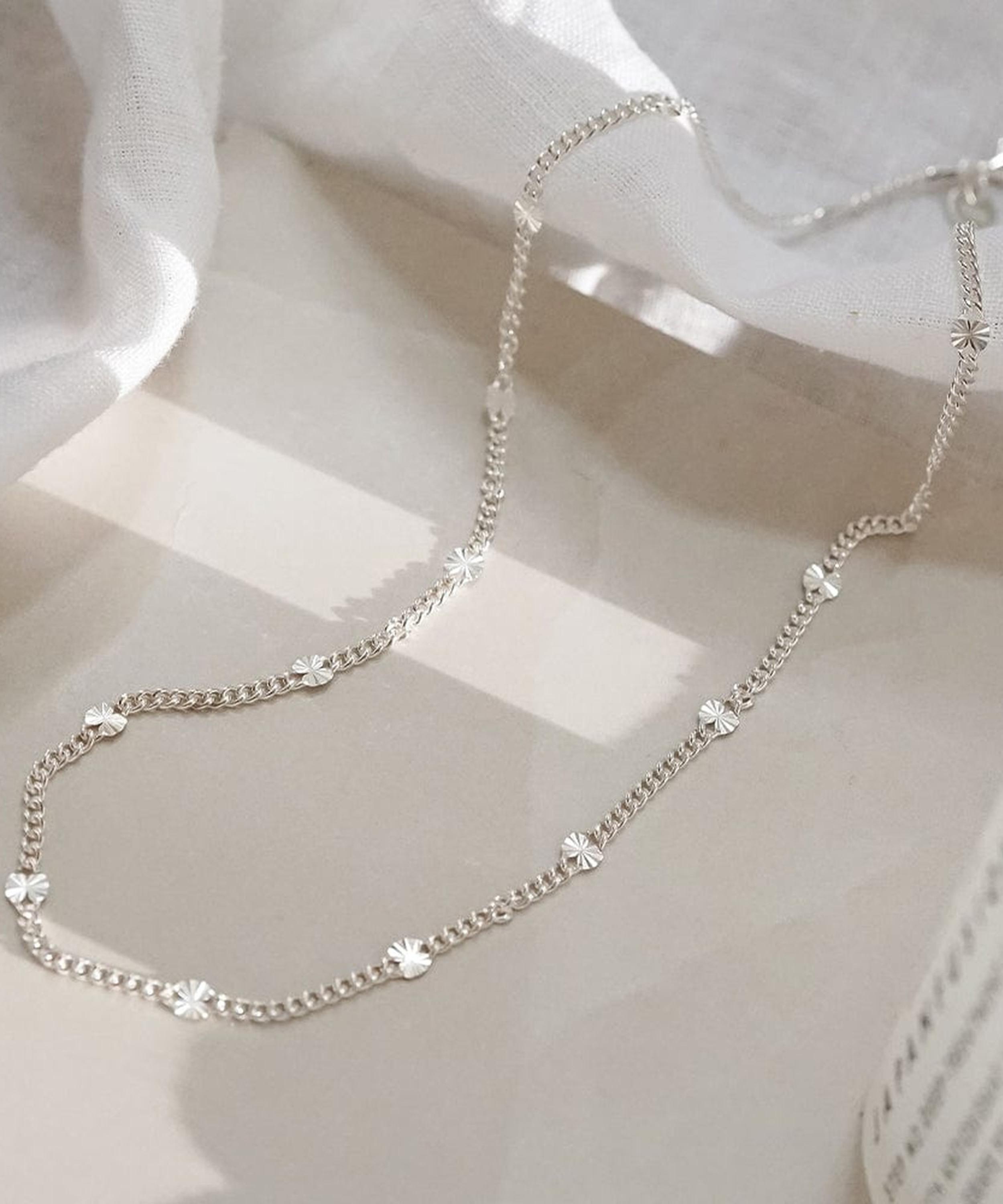 Daisy London - Sterling Silver Est&eacute;e Lalonde Sunburst Chain Necklace image number 2