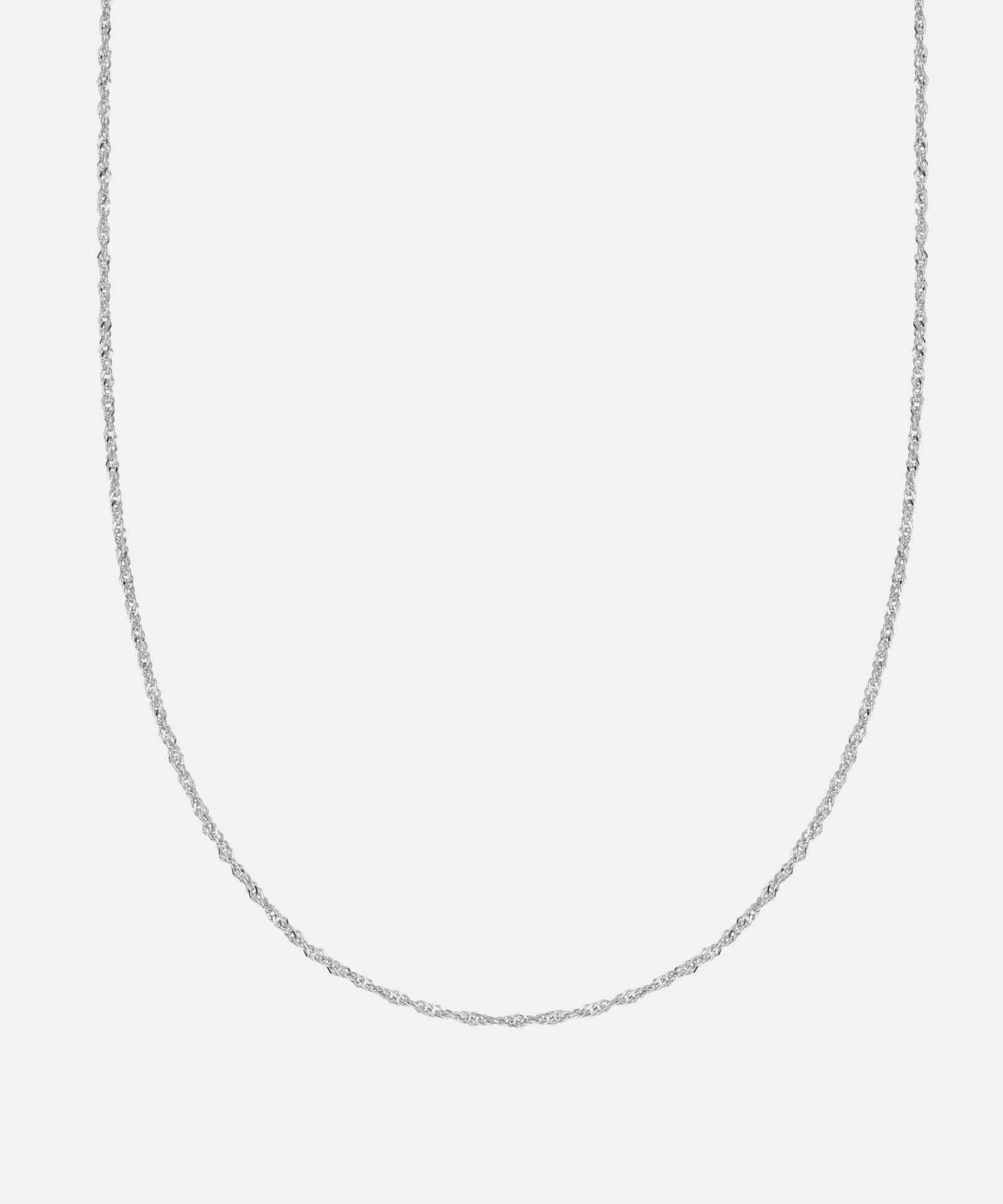 Daisy London - Sterling Silver Fine Chain Necklace