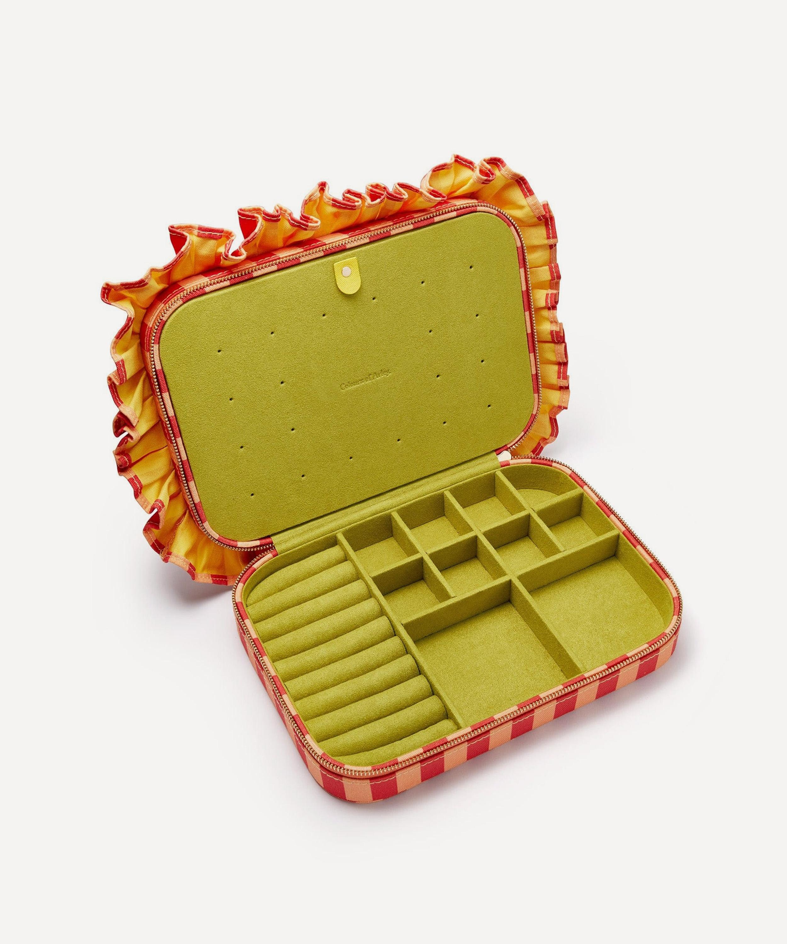 Daisy London - Colours of Arley Peach and Pistachio Jewellery Box