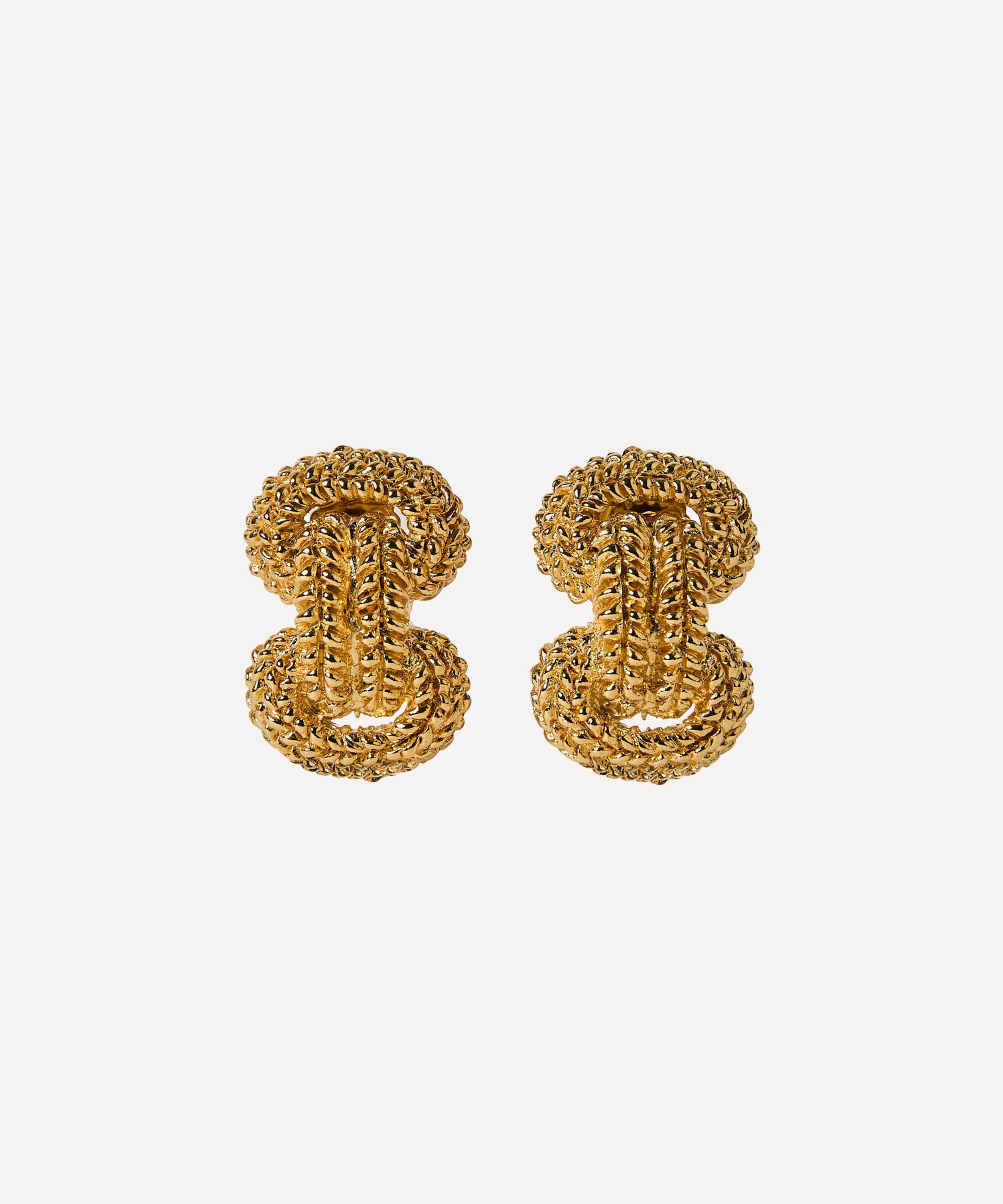 Paola Sighinolfi - 14ct Gold-Plated Maja Earrings image number 0