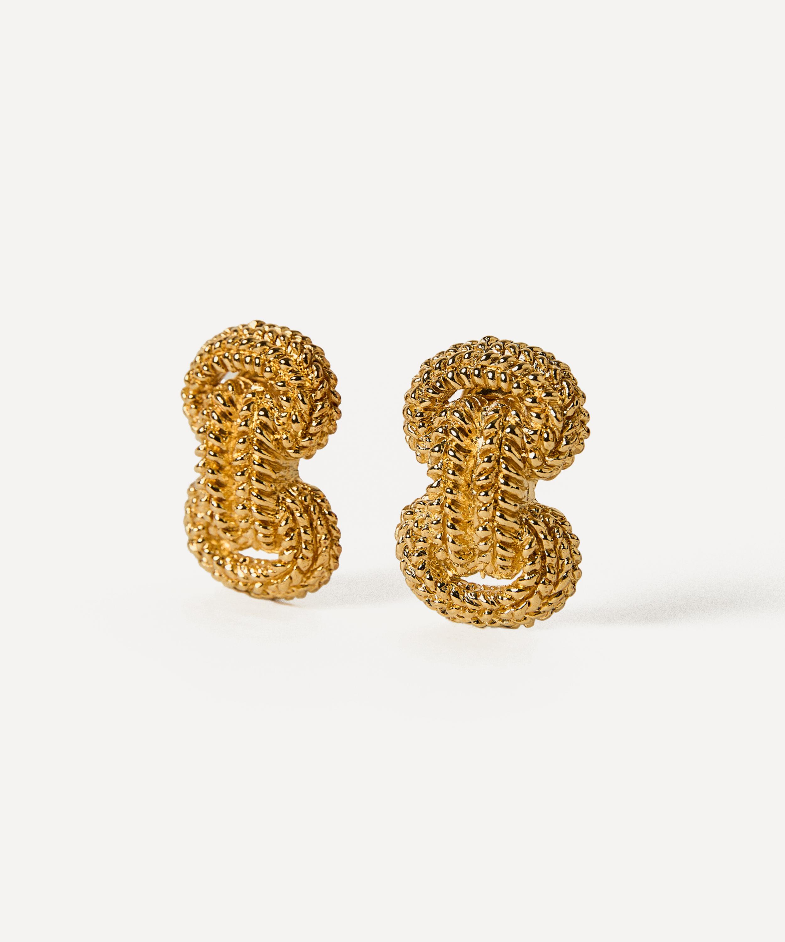 Paola Sighinolfi - 14ct Gold-Plated Maja Earrings image number 3