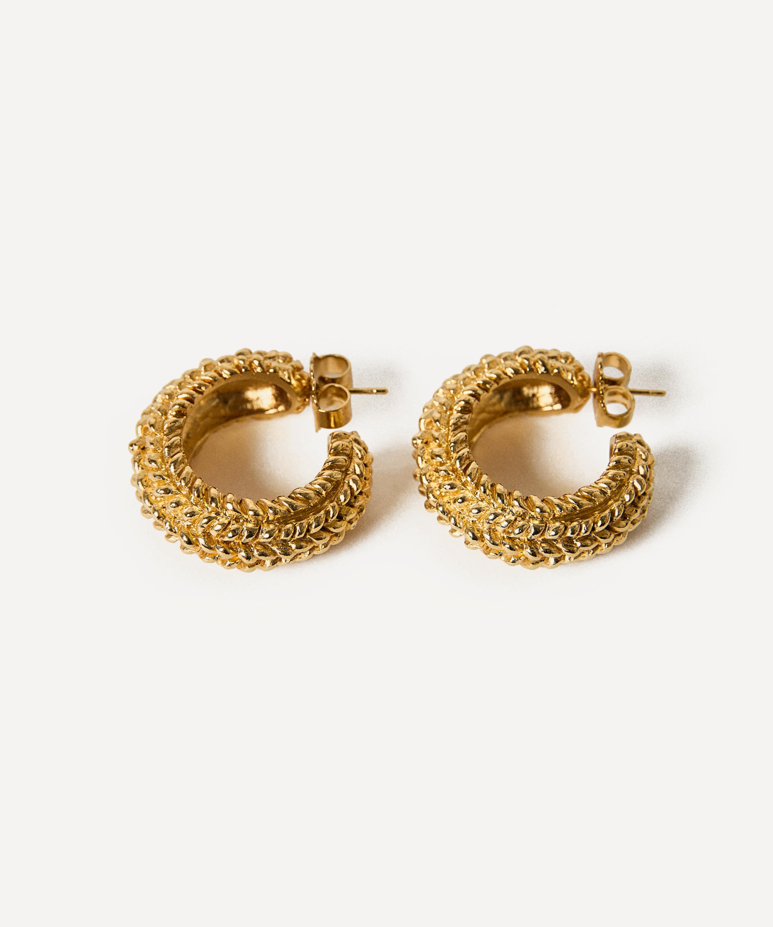 Paola Sighinolfi - 14ct Gold-Plated Gabby Earrings image number 0