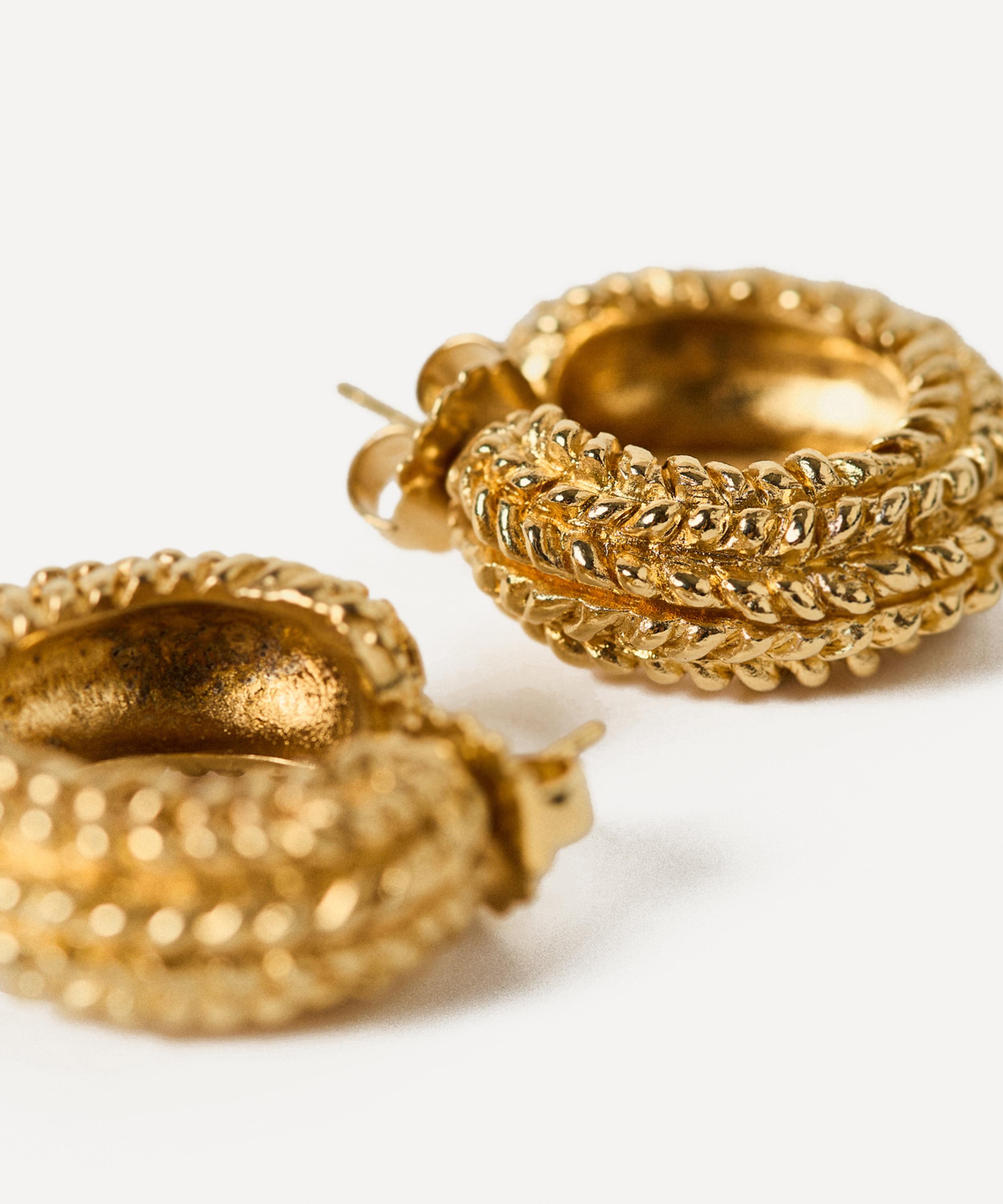 Paola Sighinolfi - 14ct Gold-Plated Gabby Earrings image number 3