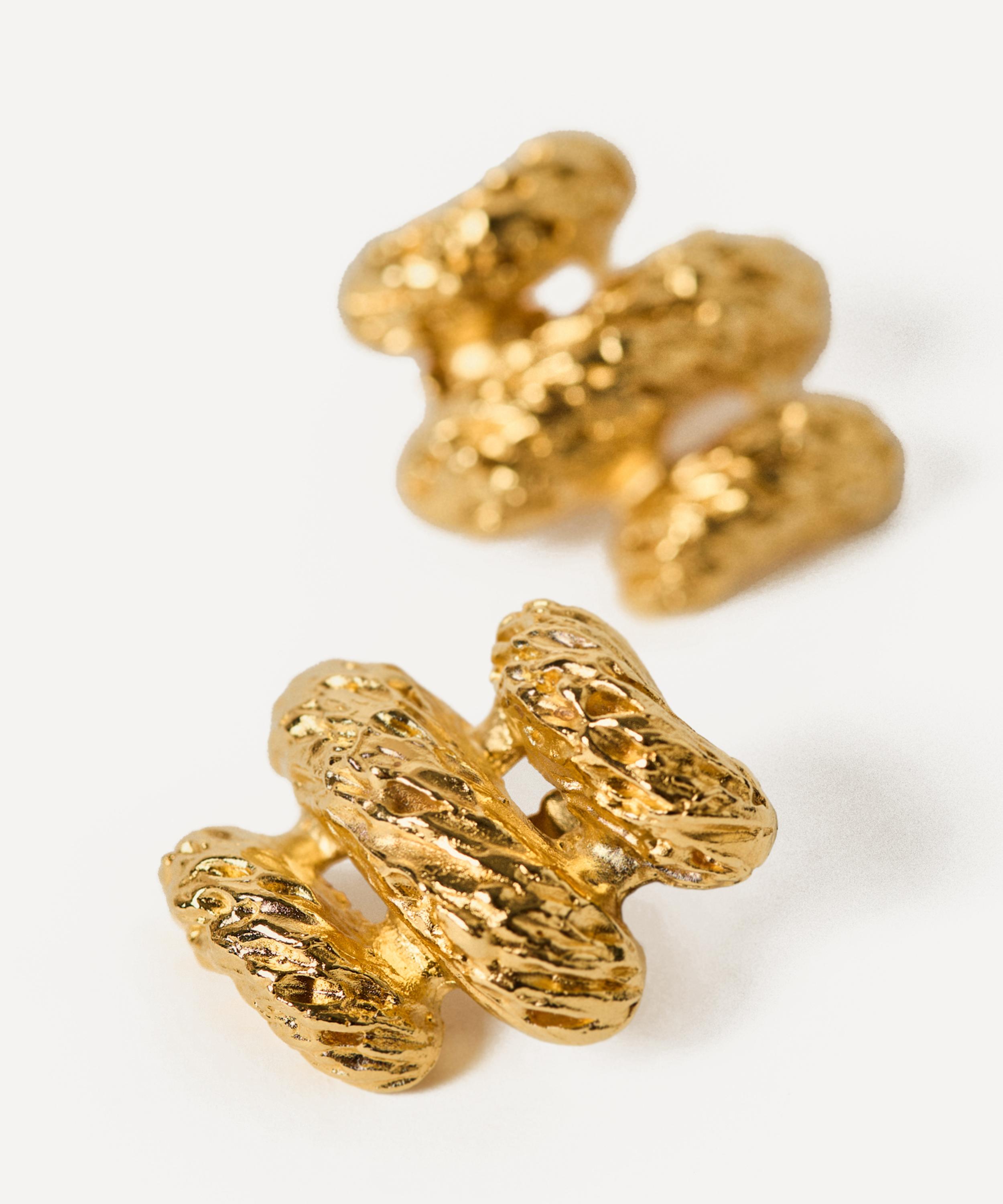 Paola Sighinolfi - 14ct Gold-Plated Alana Earrings image number 4