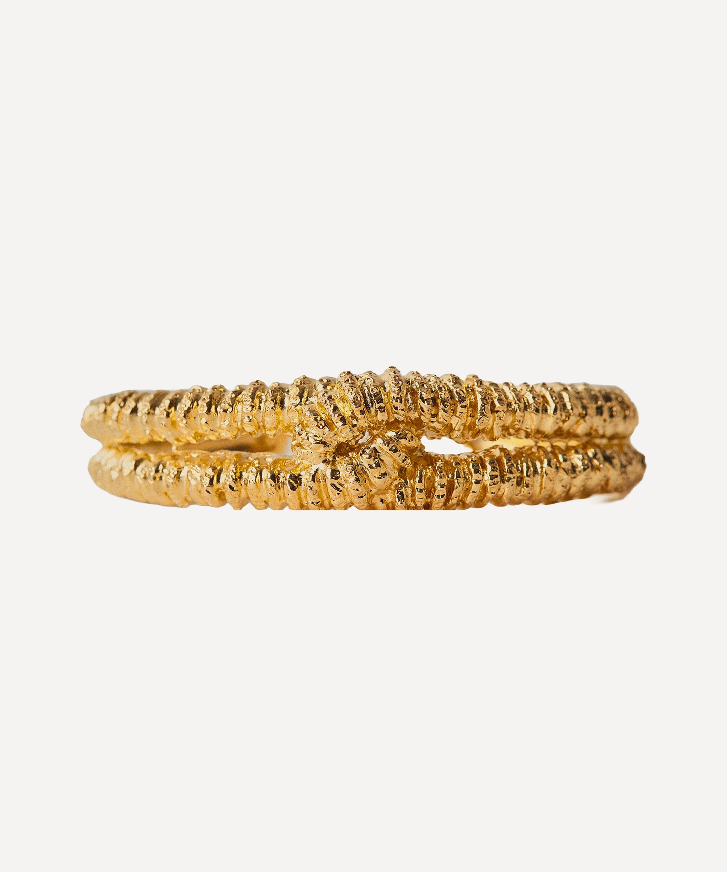 Paola Sighinolfi - 14ct Gold-Plated Ocaso Bracelet image number 3